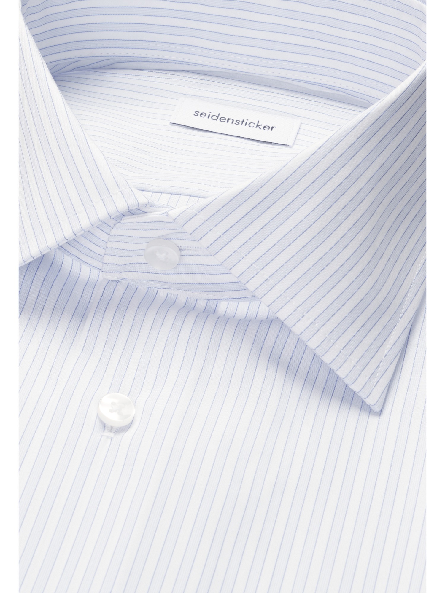 seidensticker Businesshemd »Schwarze Rose« Shaped 1/1 Kentkragen Gestreift