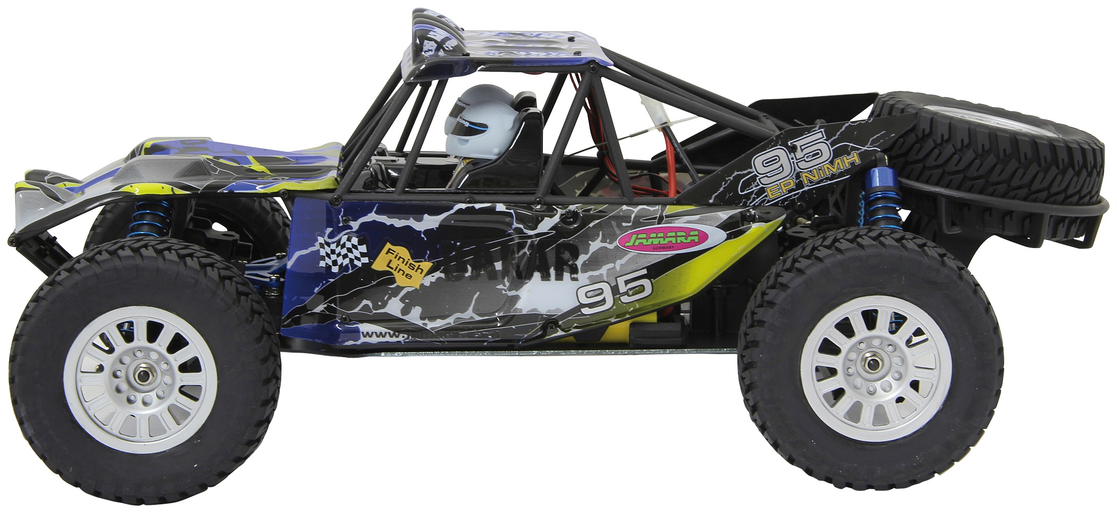 Jamara RC-Monstertruck »Dakar Desertbuggy 4WD«, 1:10, 2,4 GHz, mit LED
