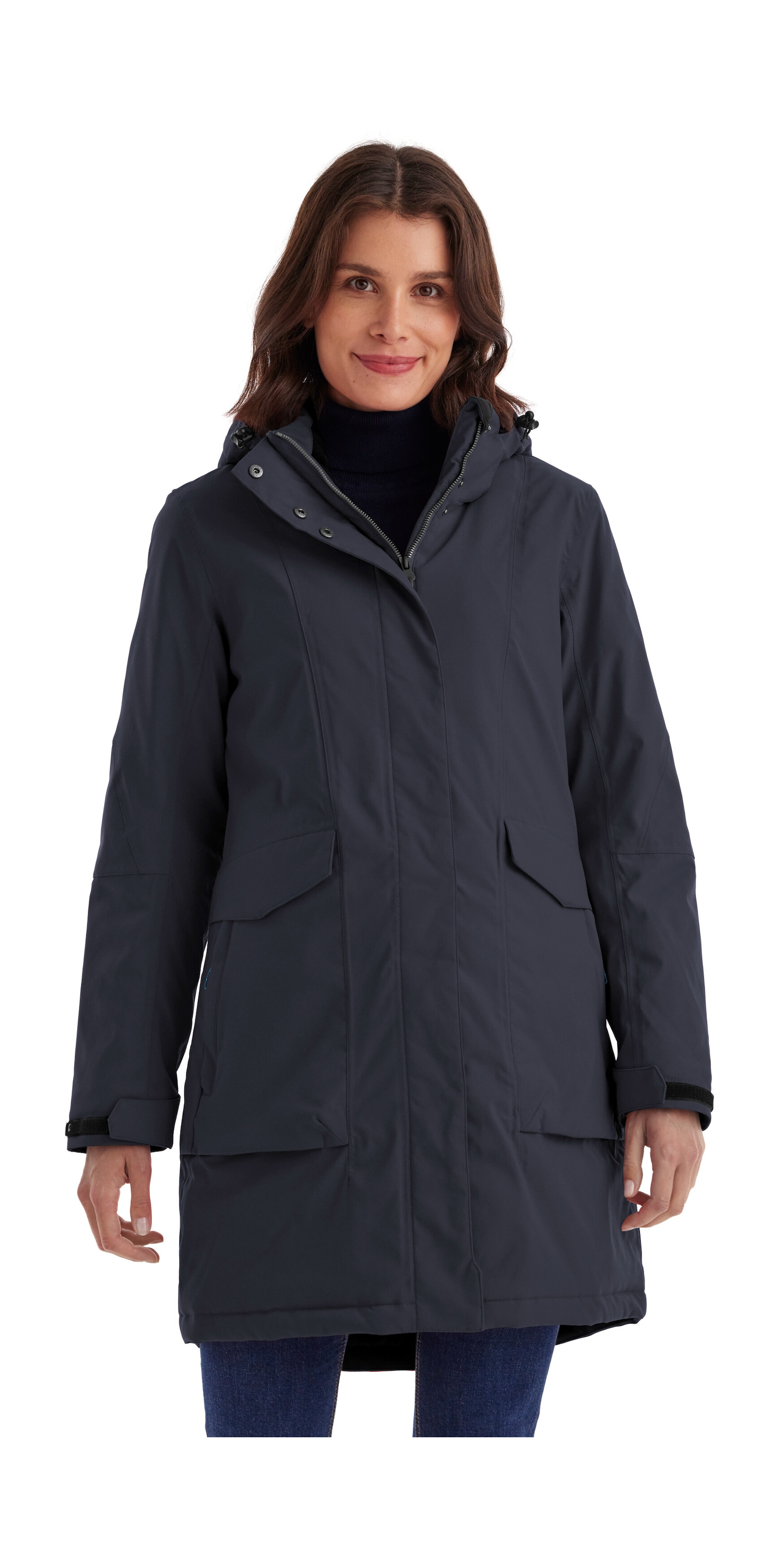 Killtec Parka »Damen Funktionsparka« Wasserdichter, atmungsaktiver Damenparka mit abnehmbarer Kapuze