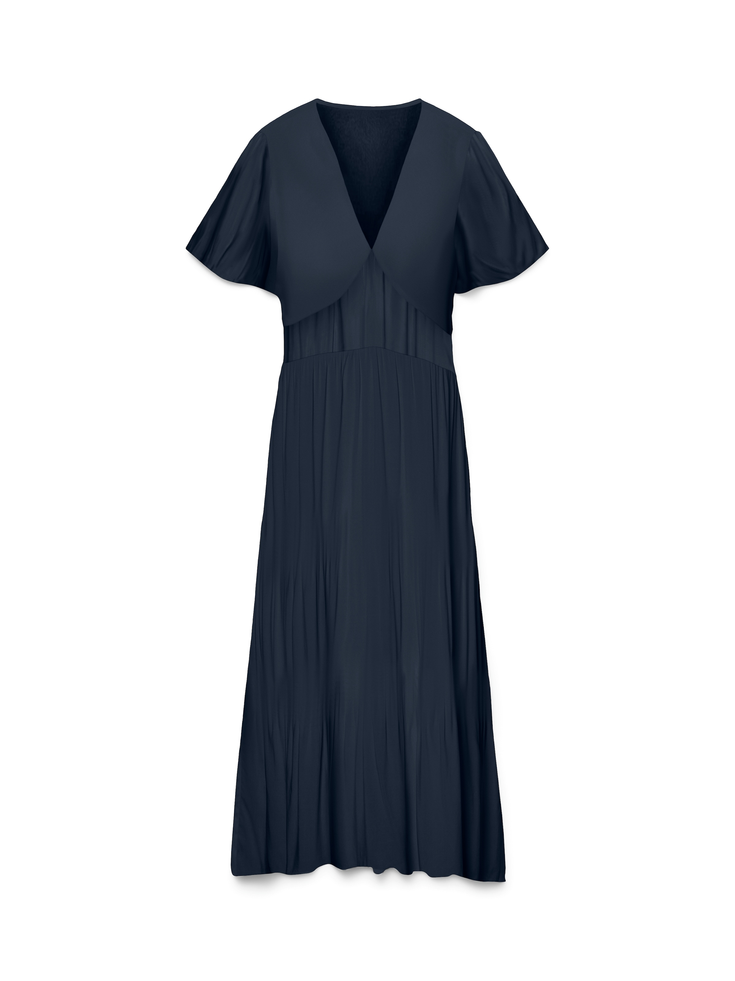 Vero Moda Sommerkleid »VMMENNY SS 7/8 V-NECK DRESS WVN GA« Viskose