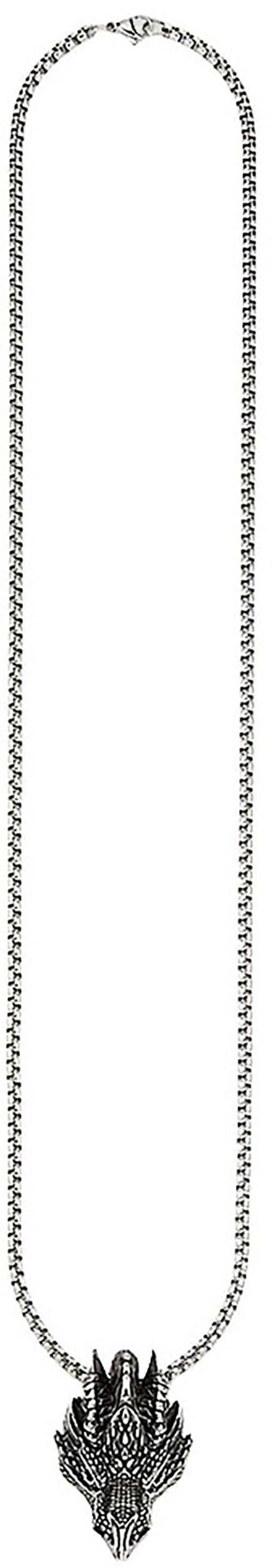 Bruno Banani Kette mit Anhänger »Schmuck Geschenk Edelstahlkette mit Anhänger Drachen-Optik«