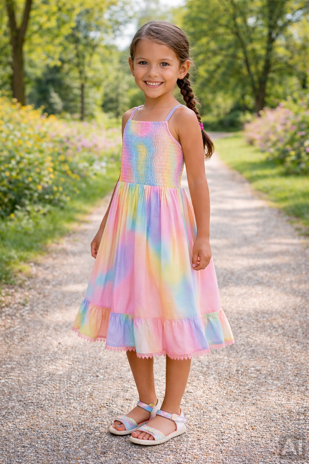 happy girls Sommerkleid