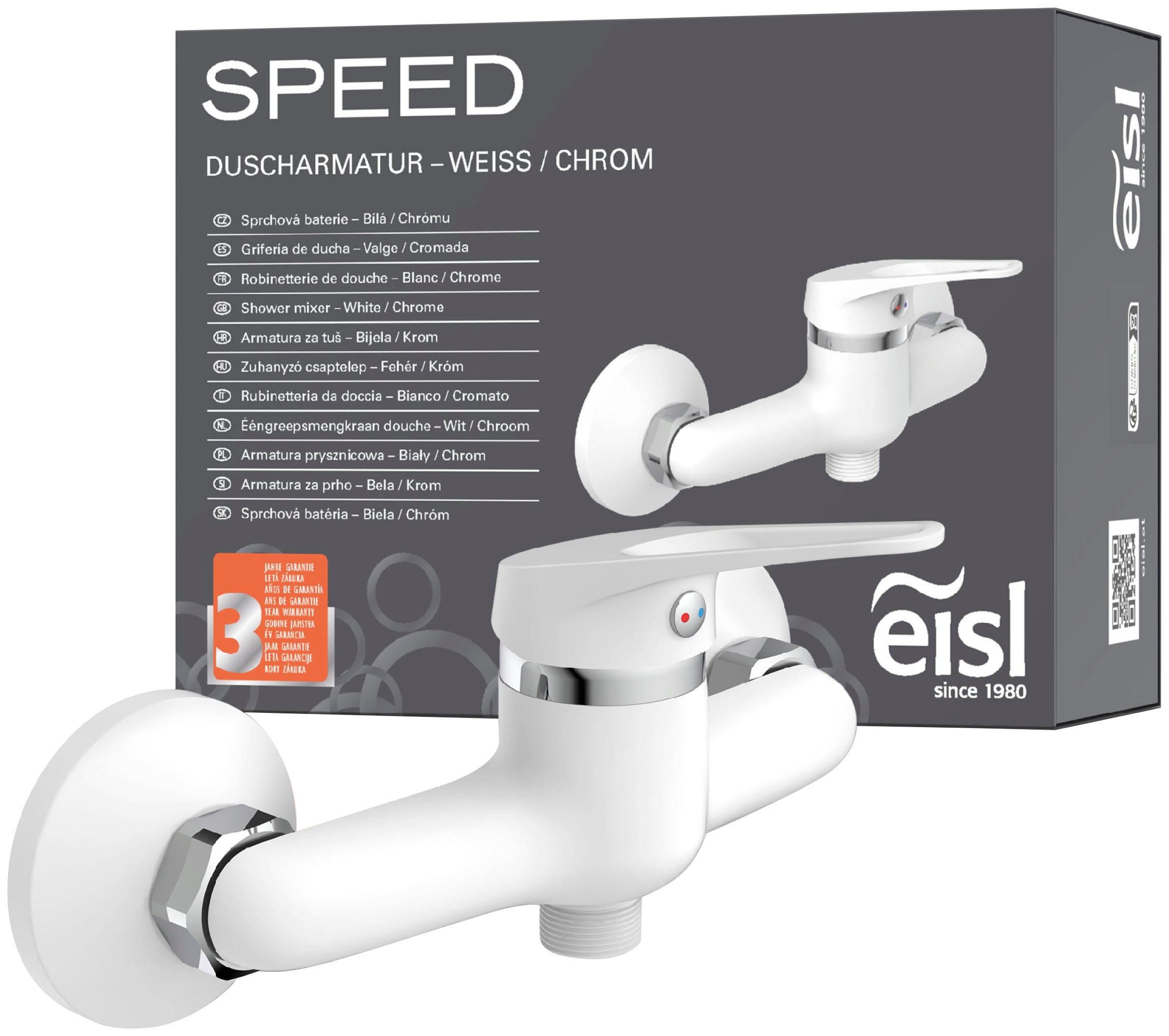 Eisl Badarmatur »3-teilige Serie SPEED«, (Set)