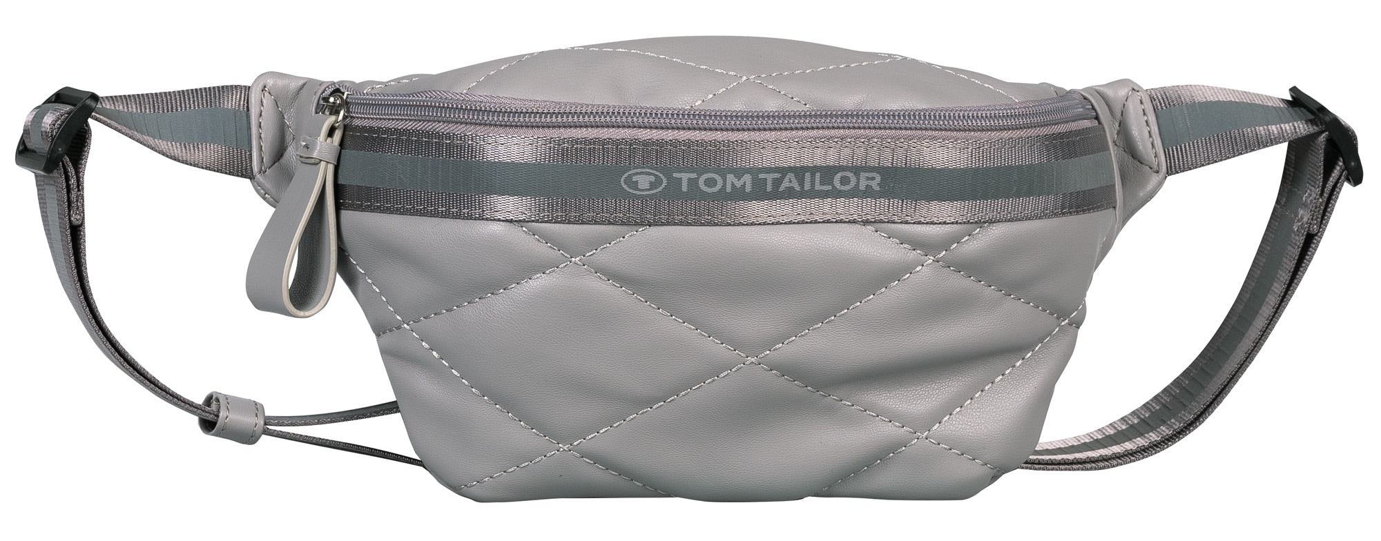 TOM TAILOR Bauchtasche »Mica«, aus weich genarbtem Lederimitat mit klassischer Rautensteppung