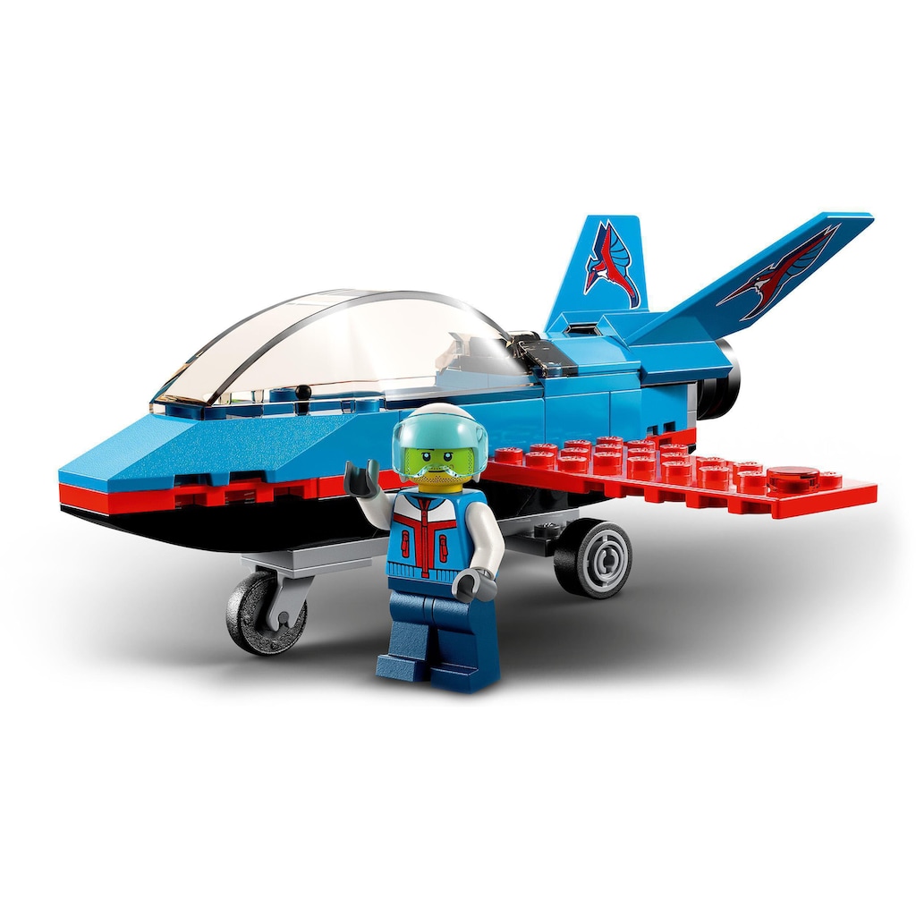 LEGO® Konstruktionsspielsteine »Stuntflugzeug (60323), LEGO® City«, (59 St.)