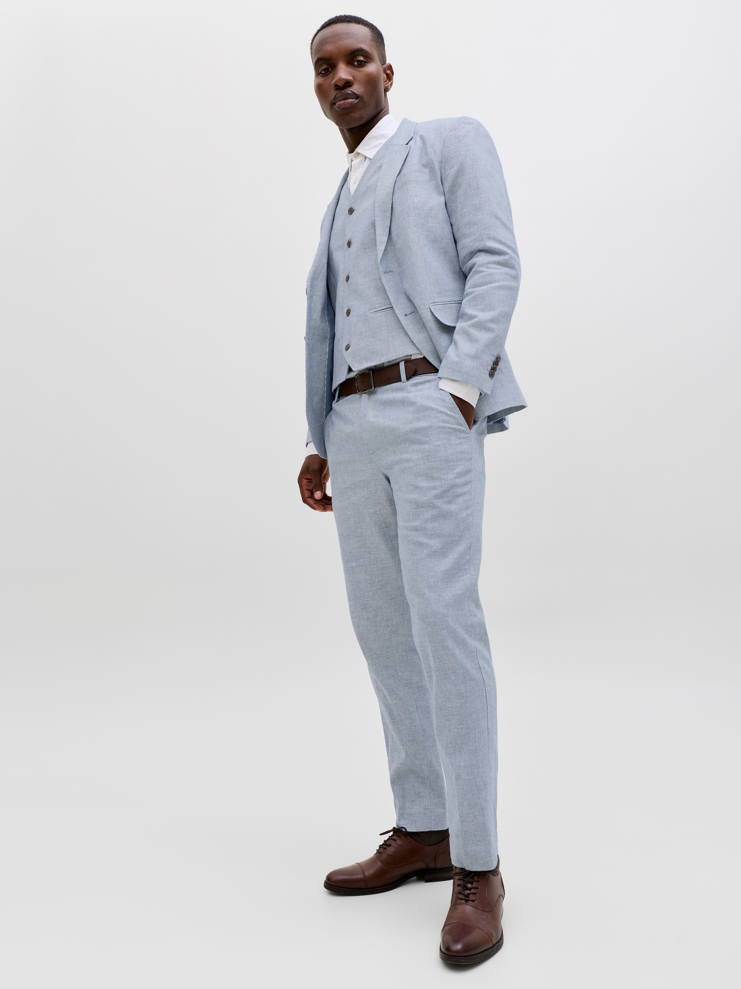 Jack & Jones Stoffhose »JPRMARTIN SUMMER TRS LINEN BLEND NO06 SN«  Baumwollmischung