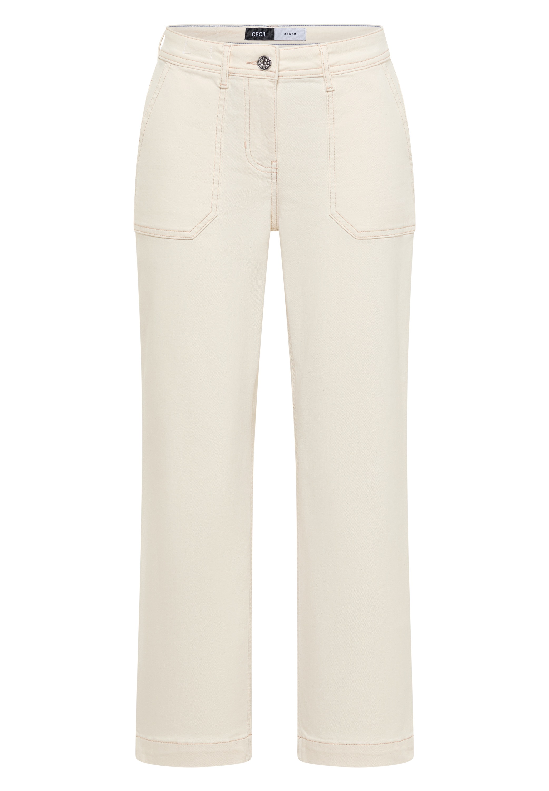 Cecil Weite Jeans »Style NEELE« im 4-Pocket-Form und mit Stretch