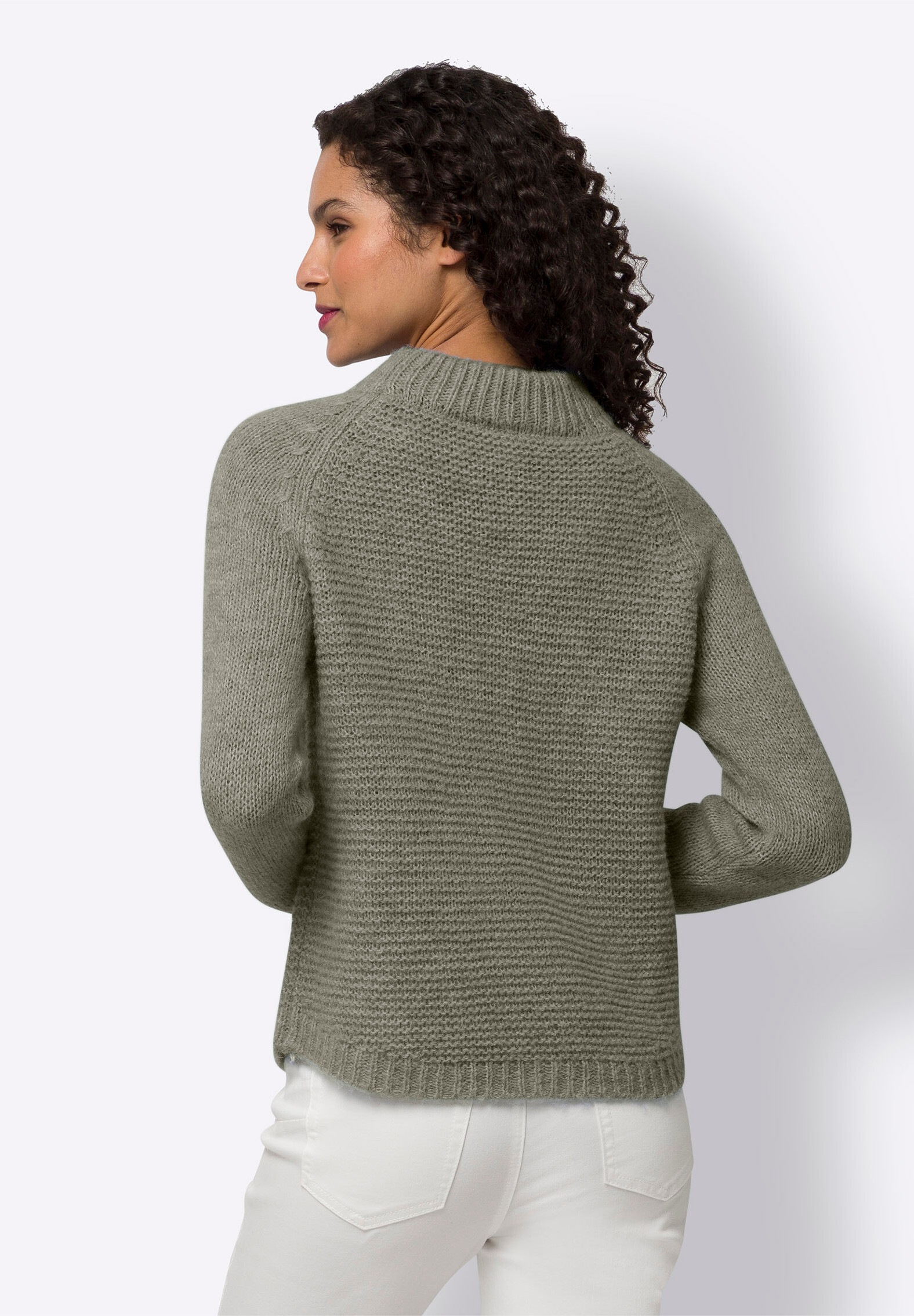 heine Strickpullover »Pullover Strickpullover mit Raglan-Ärmel«