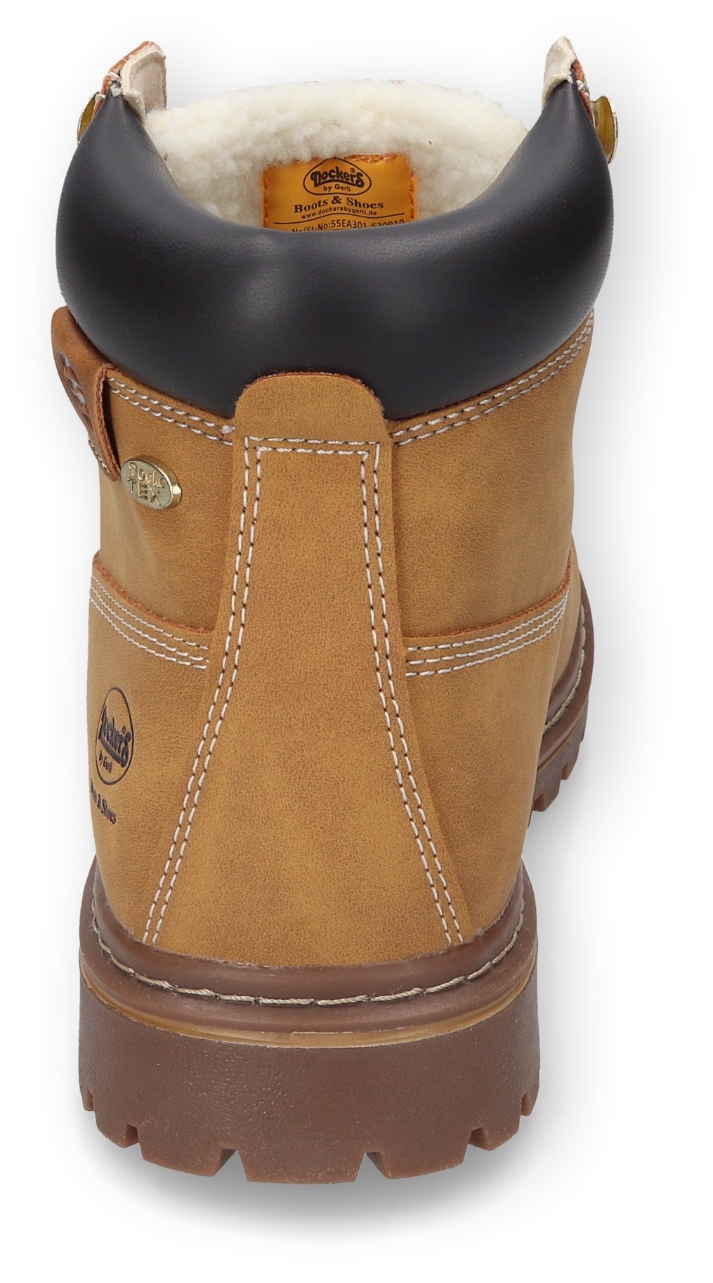 Dockers by Gerli Schnürboots, Hikin Boots, Trekking Stiefel, Schnürstiefel mit Warmfutter