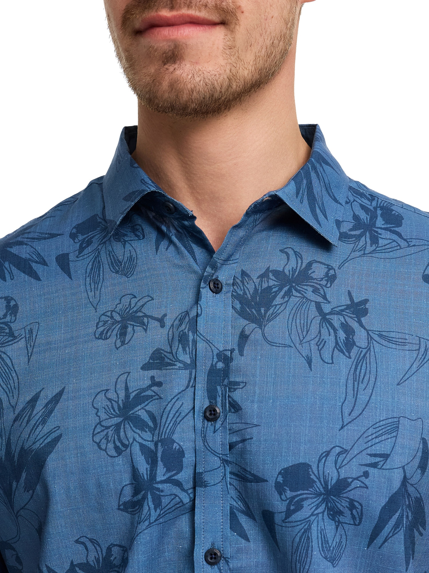 Indicode Kurzarmhemd »INBloomer«