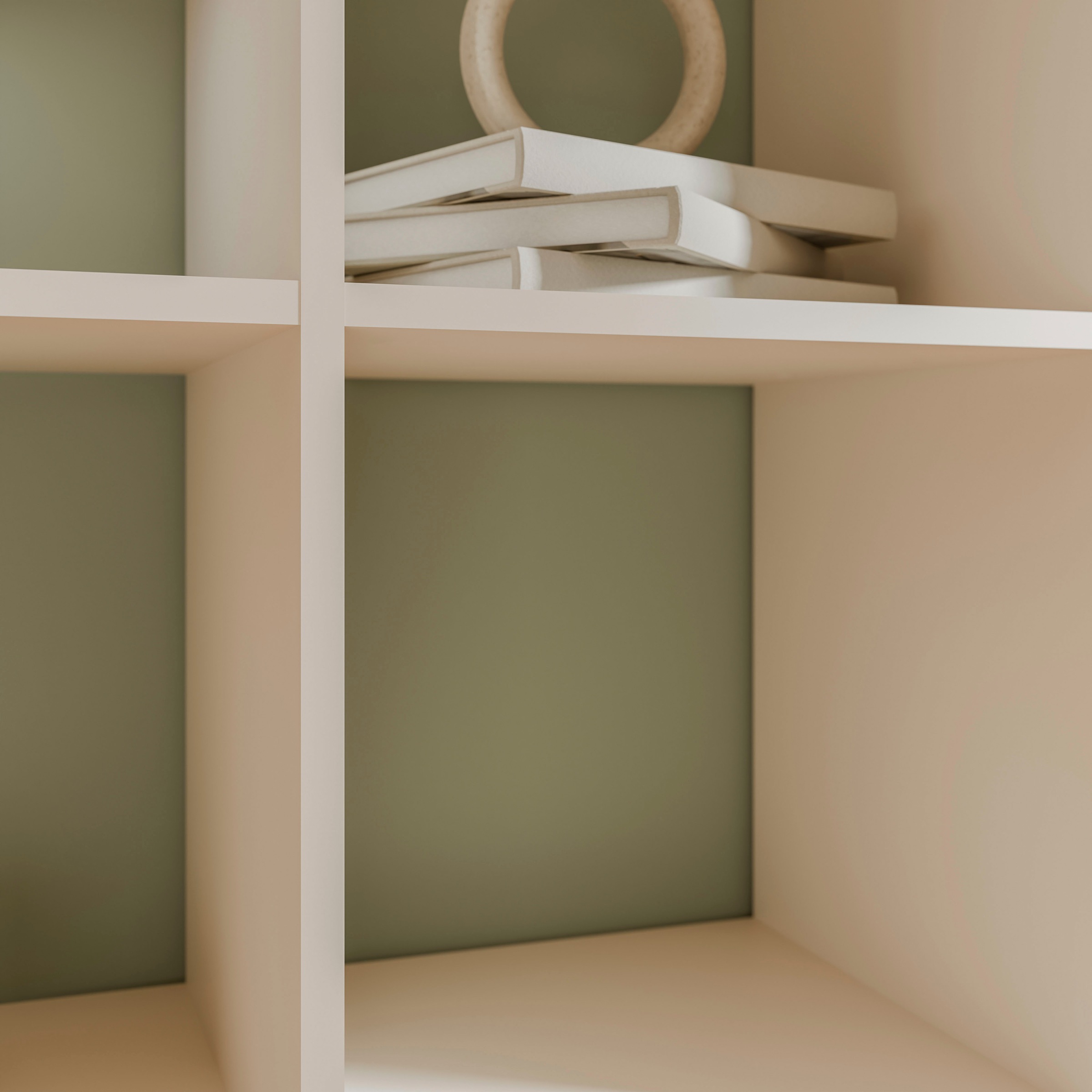 FORTE Standregal »Mauro« Fachgröße 33x33cm, 4 Fächer