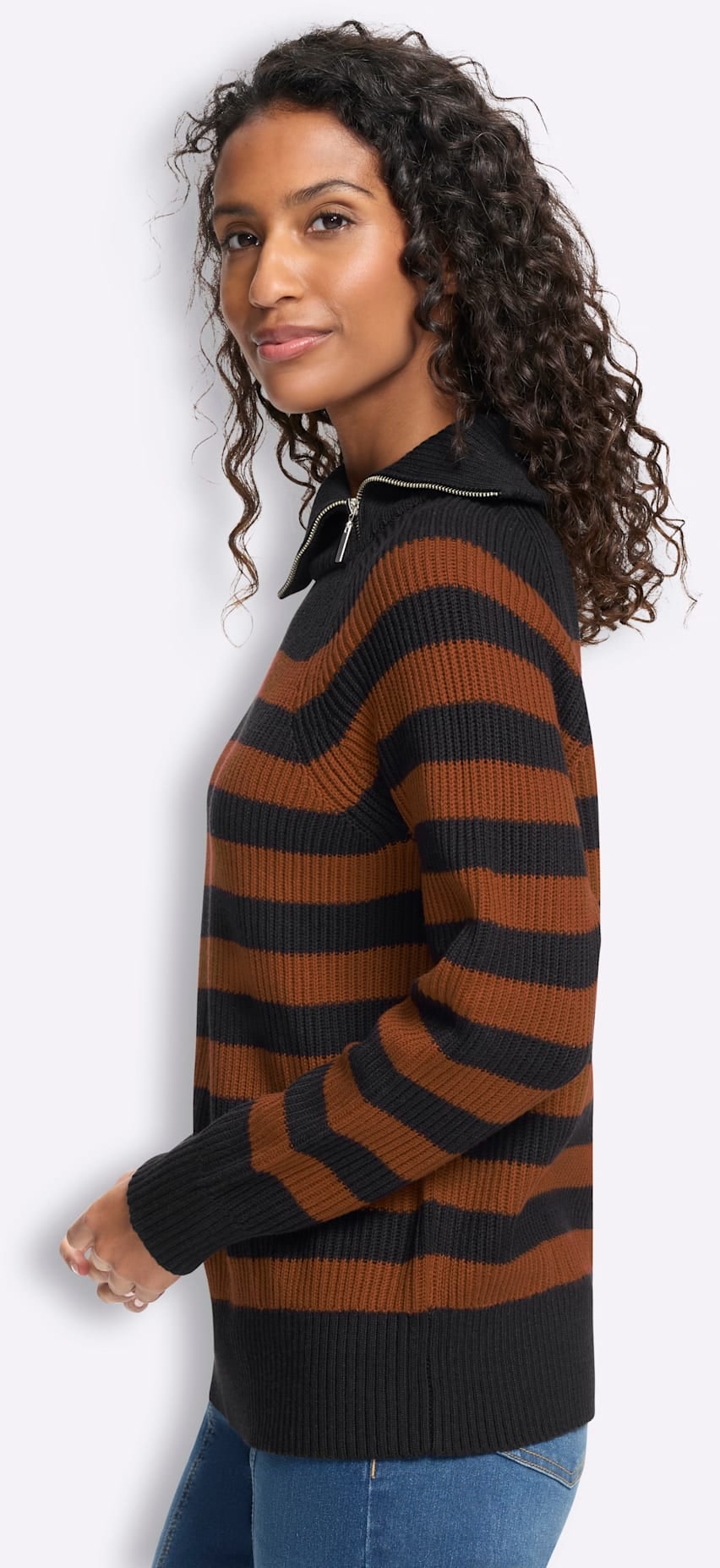 heine Strickpullover »Ringel-Pullover«