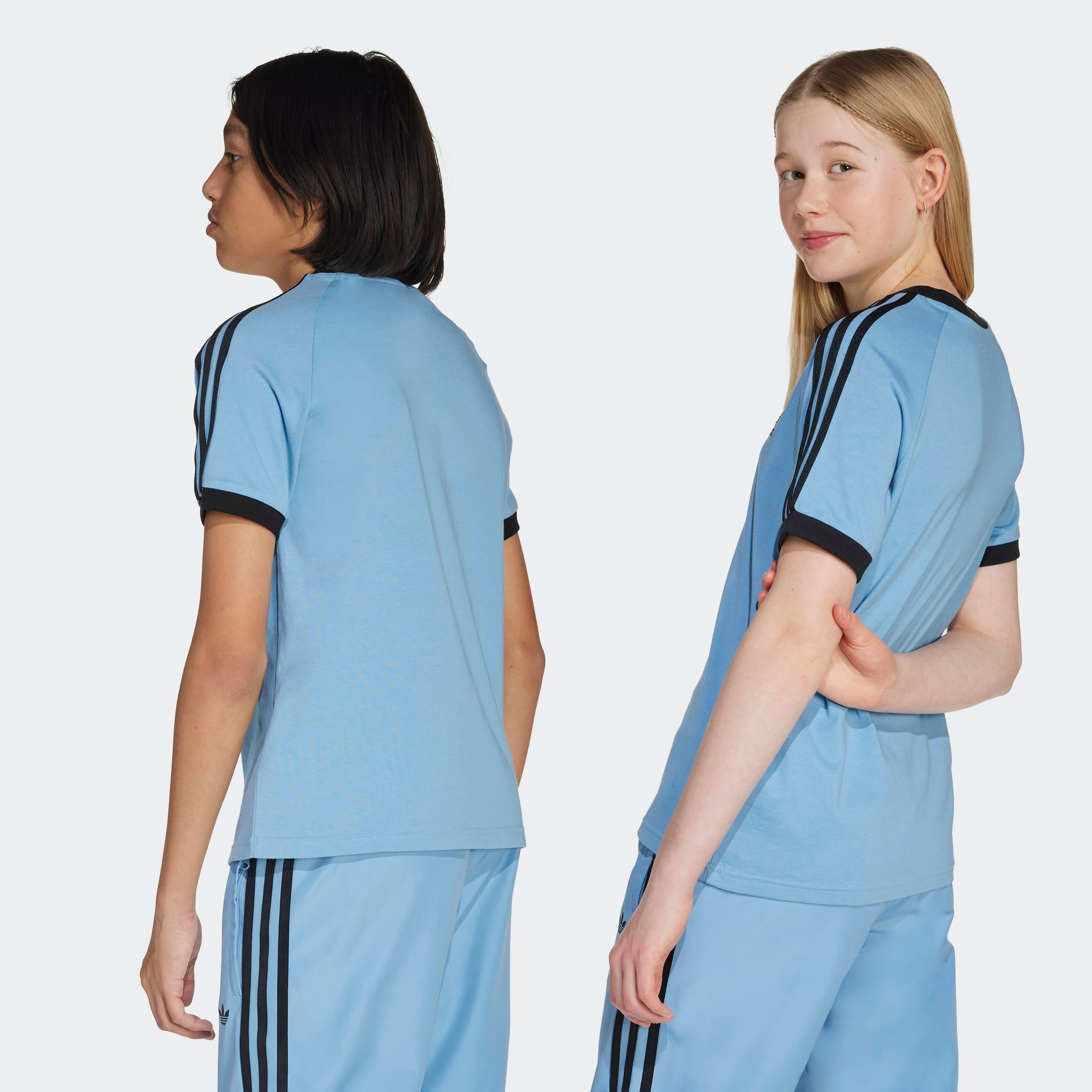 adidas Originals T-Shirt »3 STRIPE TEE«, drei Streifen Shirt für Kinder