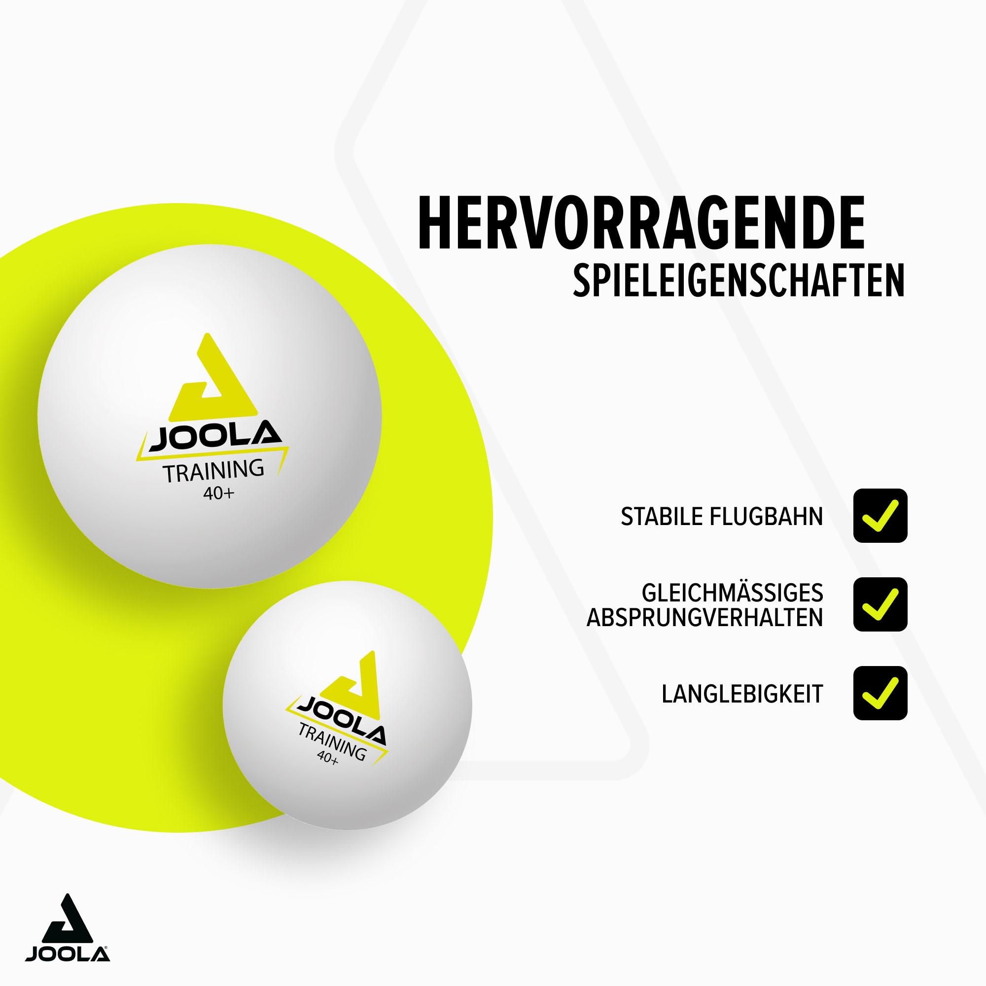 Joola Tischtennisball »Joola Training 40+ 120er Karton«