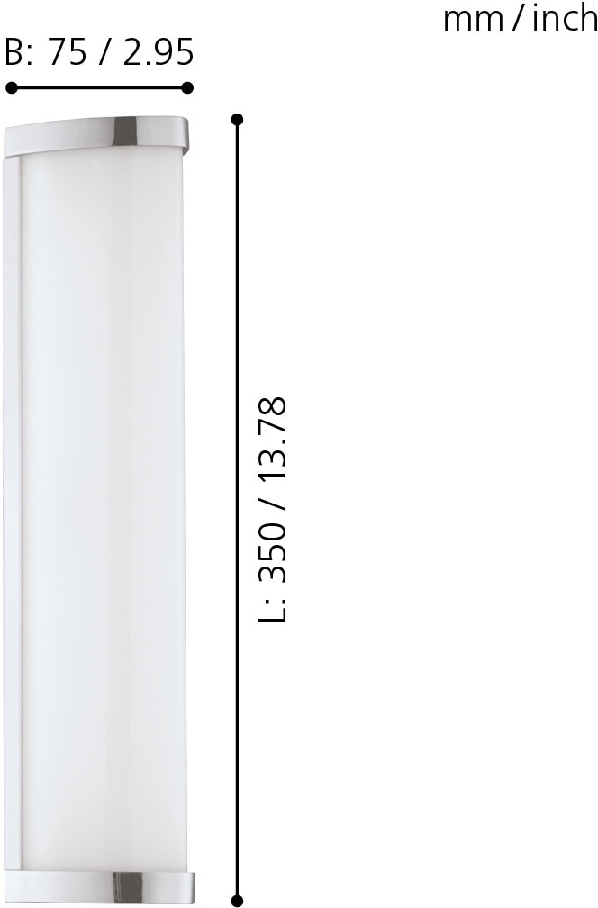 EGLO LED Wandleuchte »GITA 2«, 1 flammig-flammig kaufen im OTTO Online Shop