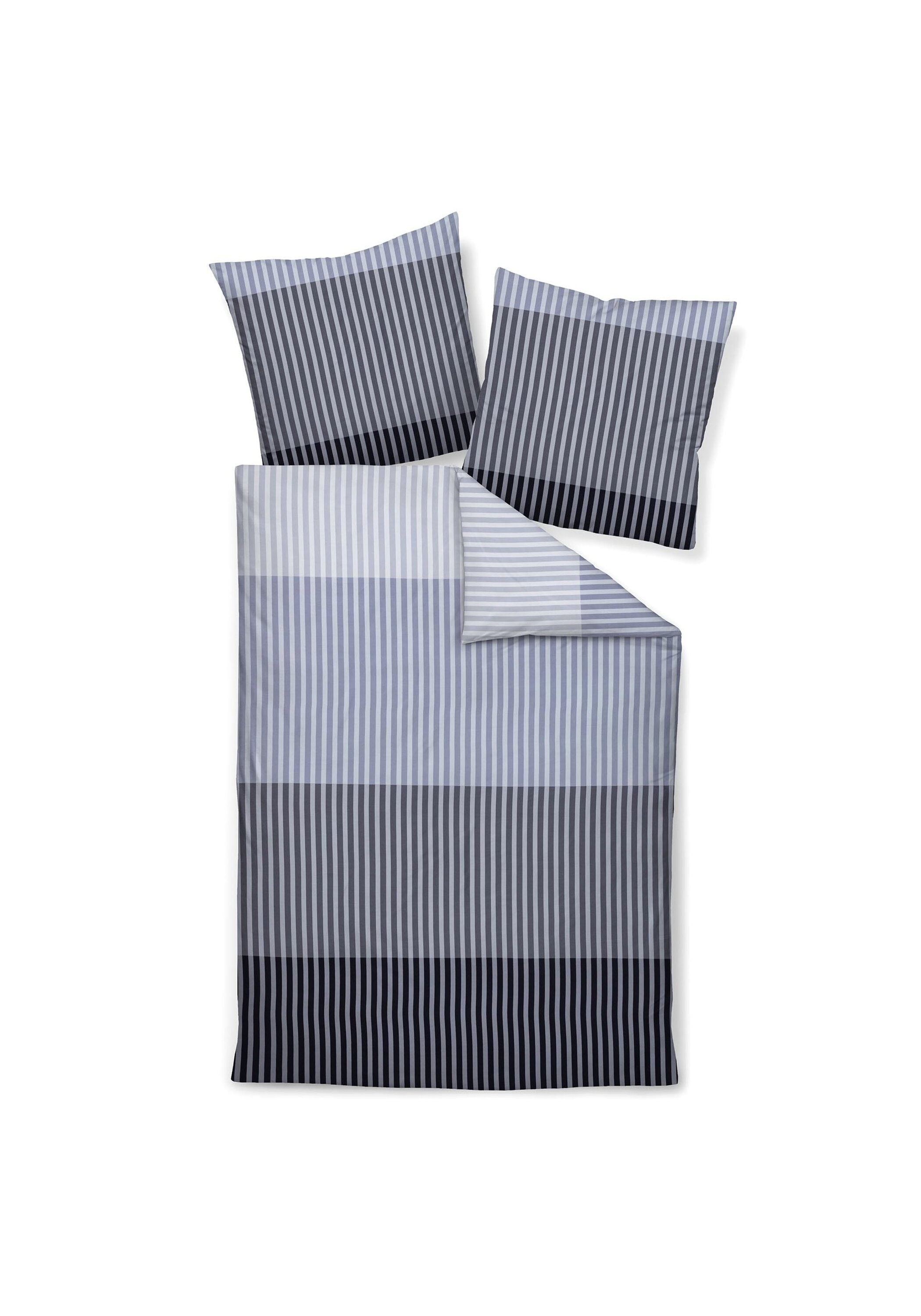 Janine Bettbezug »Bettwäsche Mako Satin Streifen 1er Pack«