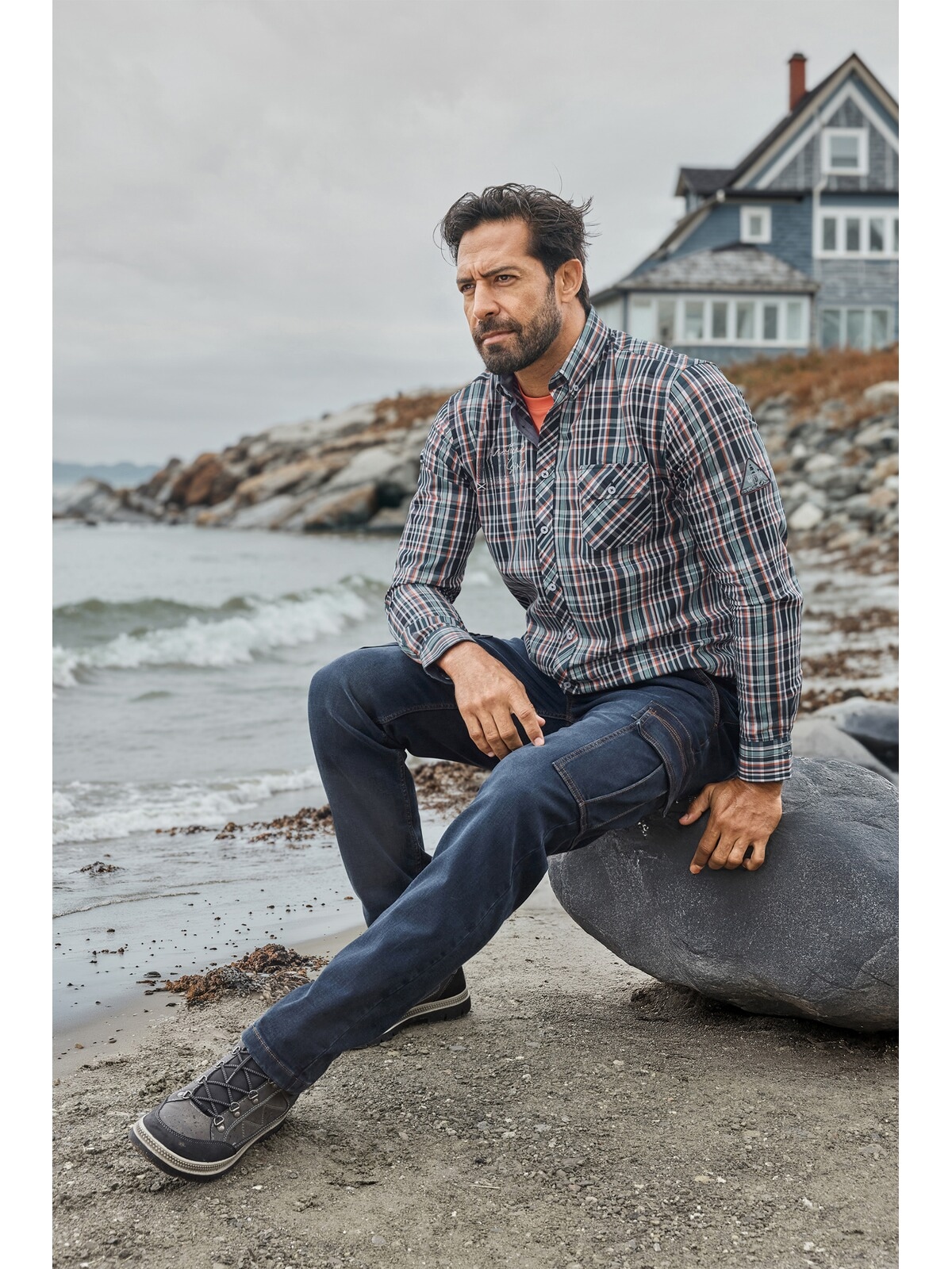 Jan Vanderstorm Langarmhemd »Hemd JORHOLM«