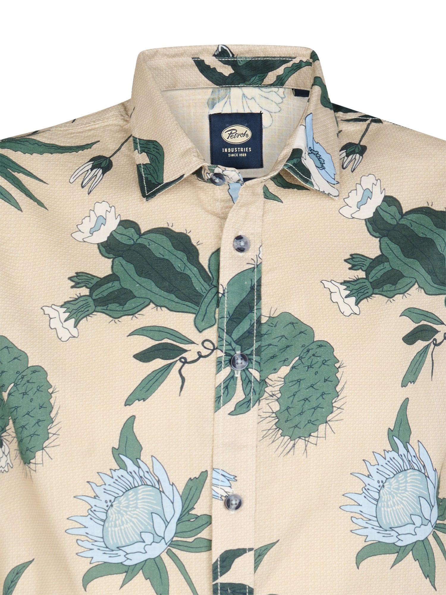 Petrol Industries Kurzarmhemd »Men Shirt Short Sleeve AOP« mit All-Over Print