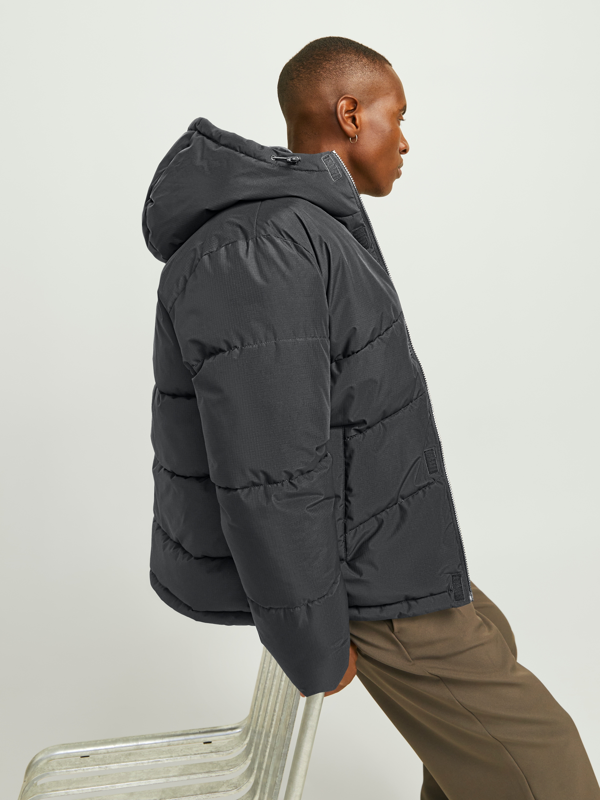 Jack & Jones Steppjacke »JJWORLD PUFFER JACKET«, mit Kapuze