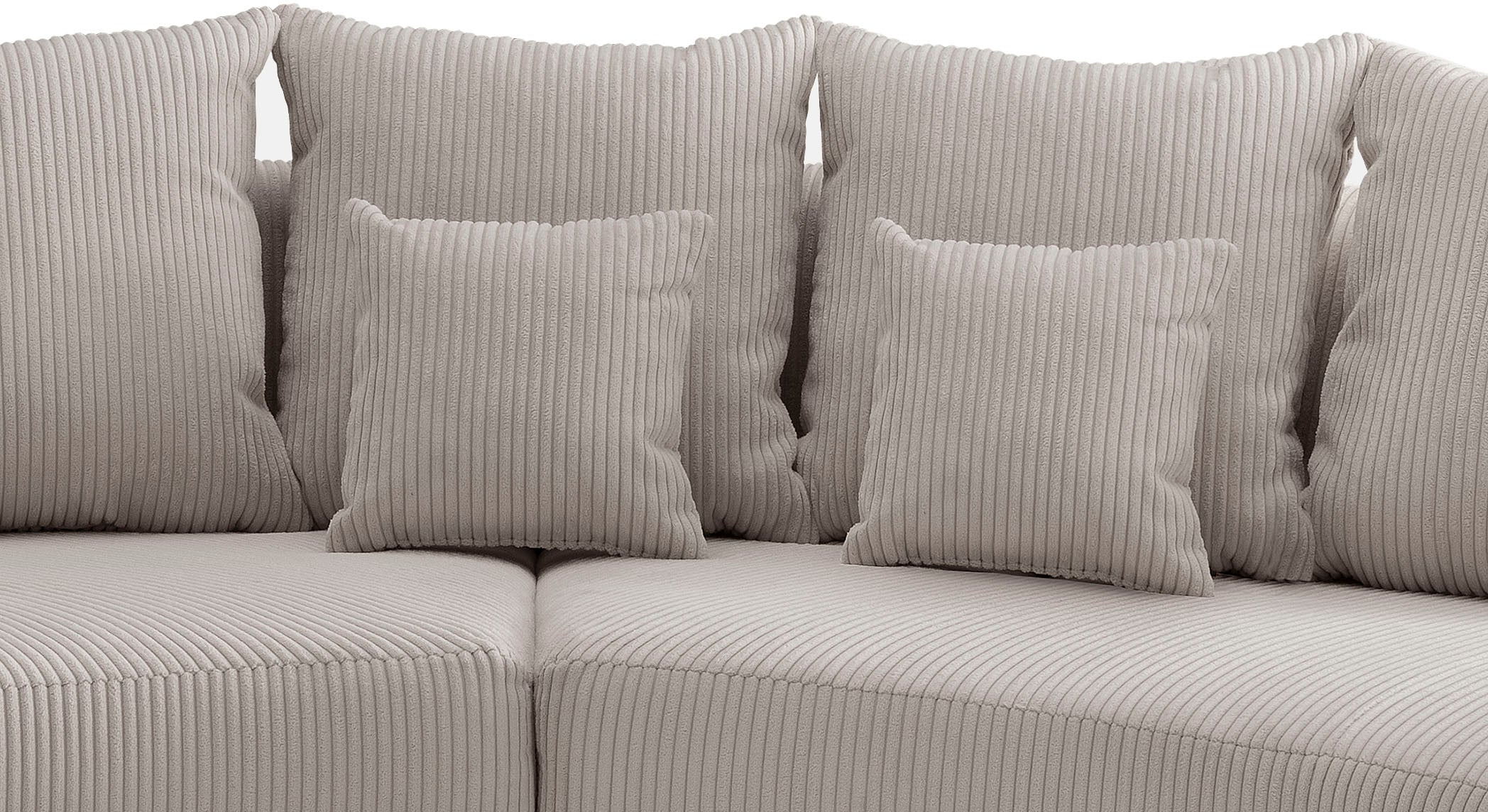 INOSIGN Ecksofa »Limoncello organische Formensprache, OTTOs Choice, L-Form«, ergonomische Form