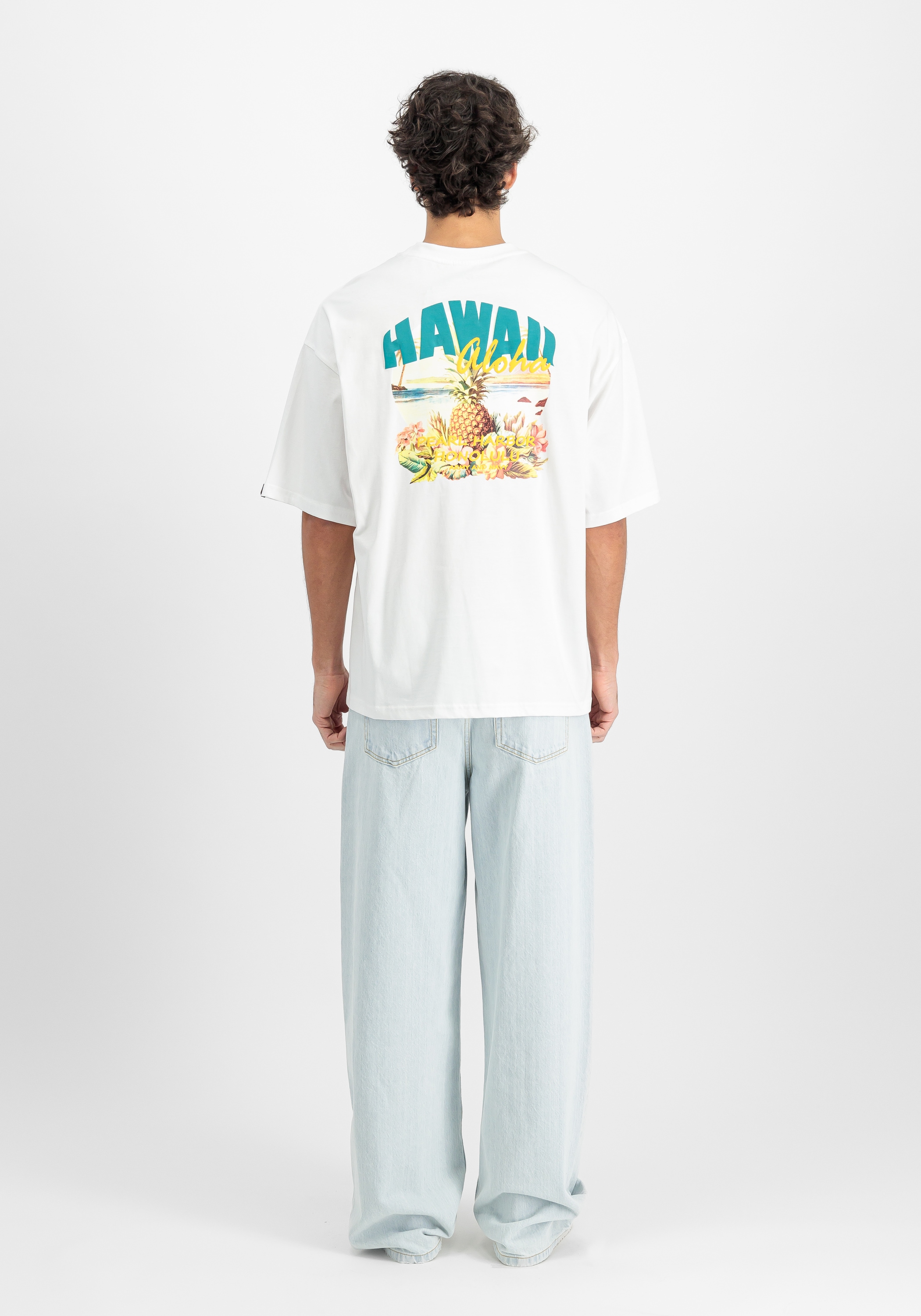 Alpha Industries T-Shirt »Hawaii Aloha Backprint T-Shirt«