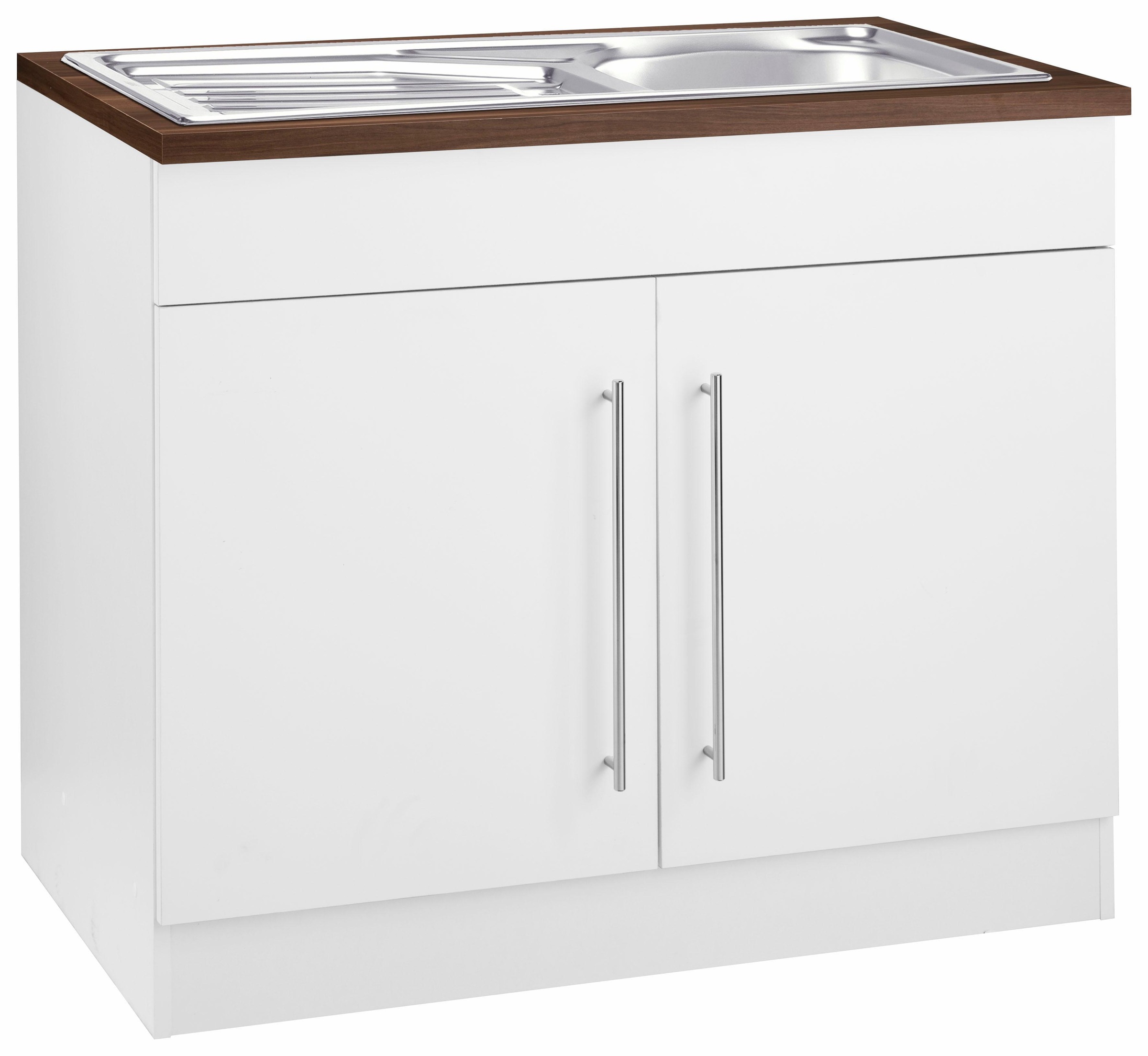 HELD MÖBEL Spülenschrank »Samos«, 100 cm breit, inkl. Einbauspüle