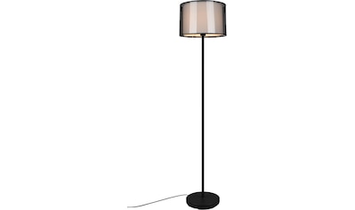 Places of Style Stehlampe »Liotta«, 1 flammig-flammig, mit Doppelschirm  Textil, Fußschalter, transparenter Organza-Schirm kaufen bei OTTO