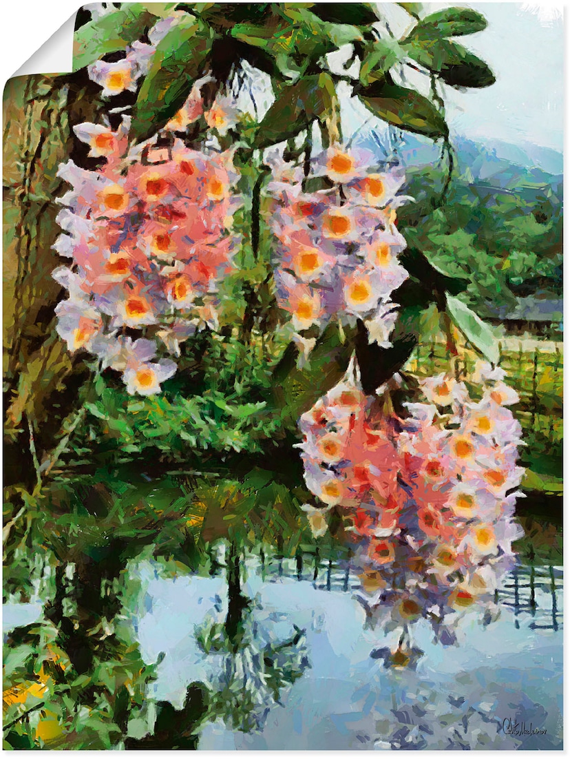 Artland Wandbild »Stillleben I«, Blumen, (1 St.), als Leinwandbild,  Wandaufkleber oder Poster in versch. Größen bei OTTO