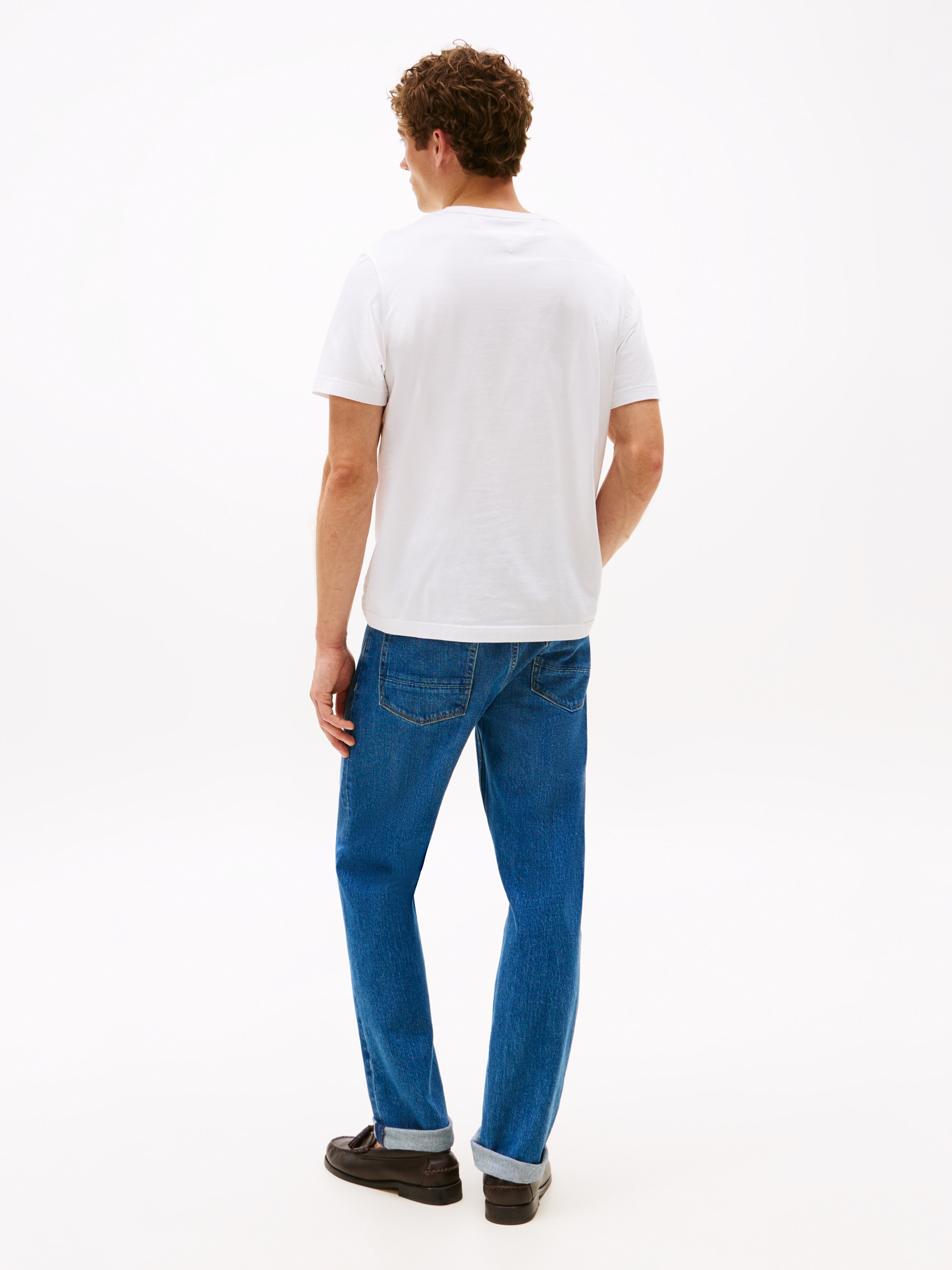 Tommy Hilfiger T-Shirt »OUTLINE FLAG SCRIPT TEE«