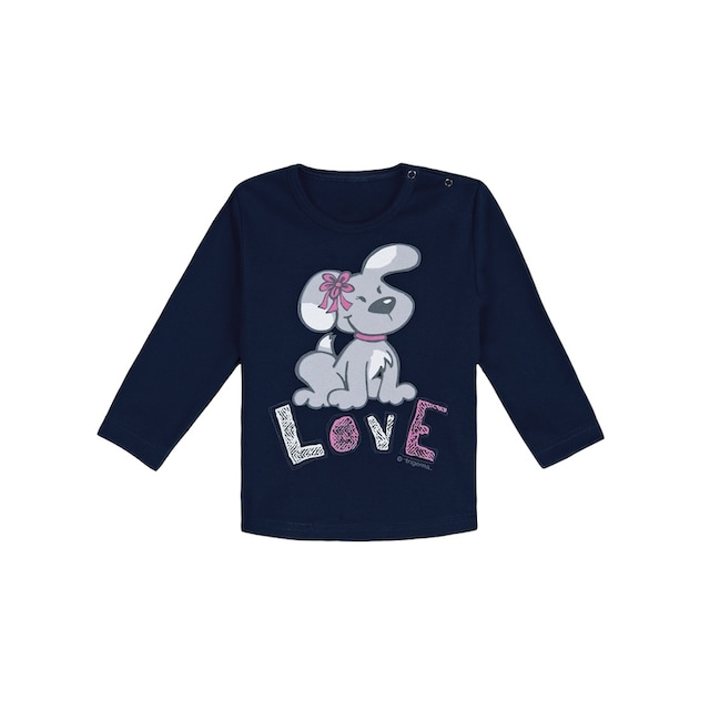 Trigema T-Shirt »TRIGEMA Baby-Shirt mit niedlichem Aufdruck« kaufen bei OTTO