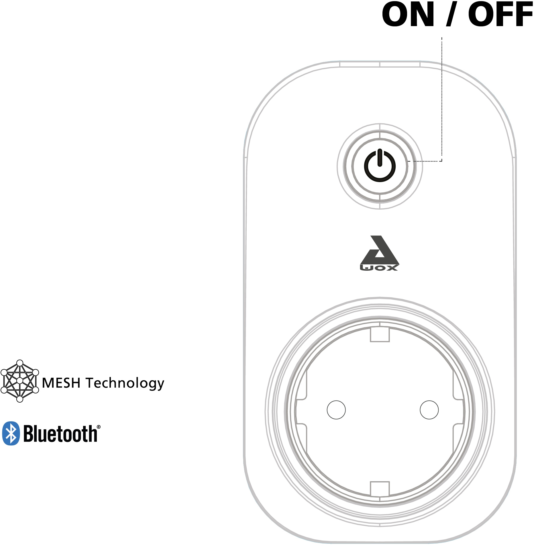 EGLO Steckdose »CONNECT PLUG«, (1 St.), Bluetooth