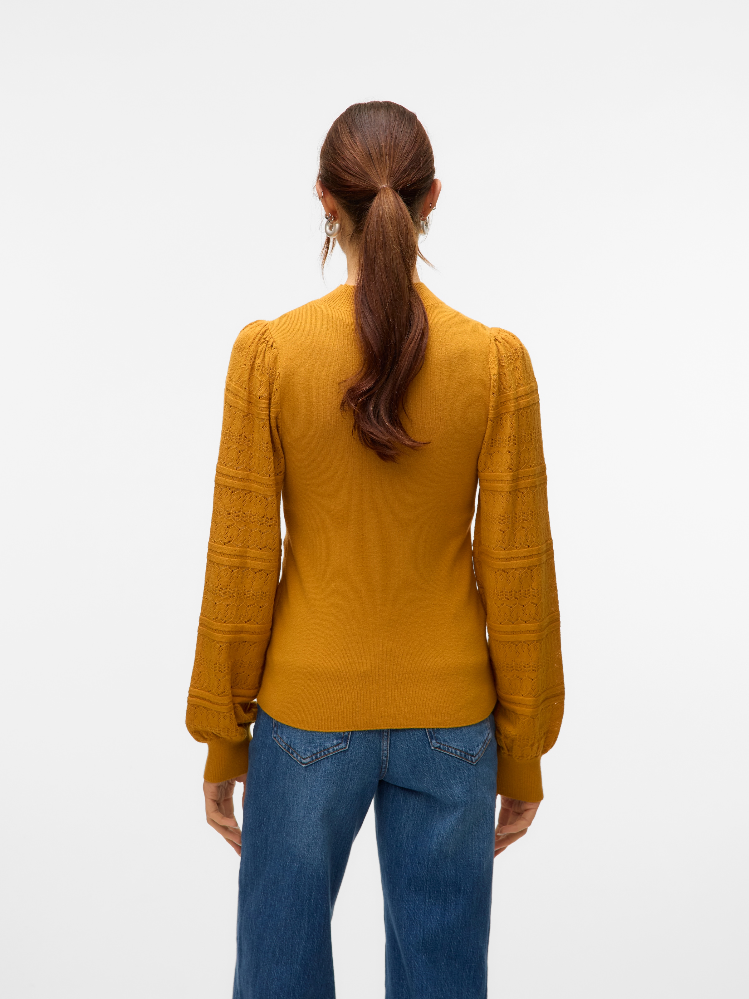Vero Moda Strickpullover »VMNEWLIMONE LS HIGHNECK PULLOVER BOO«