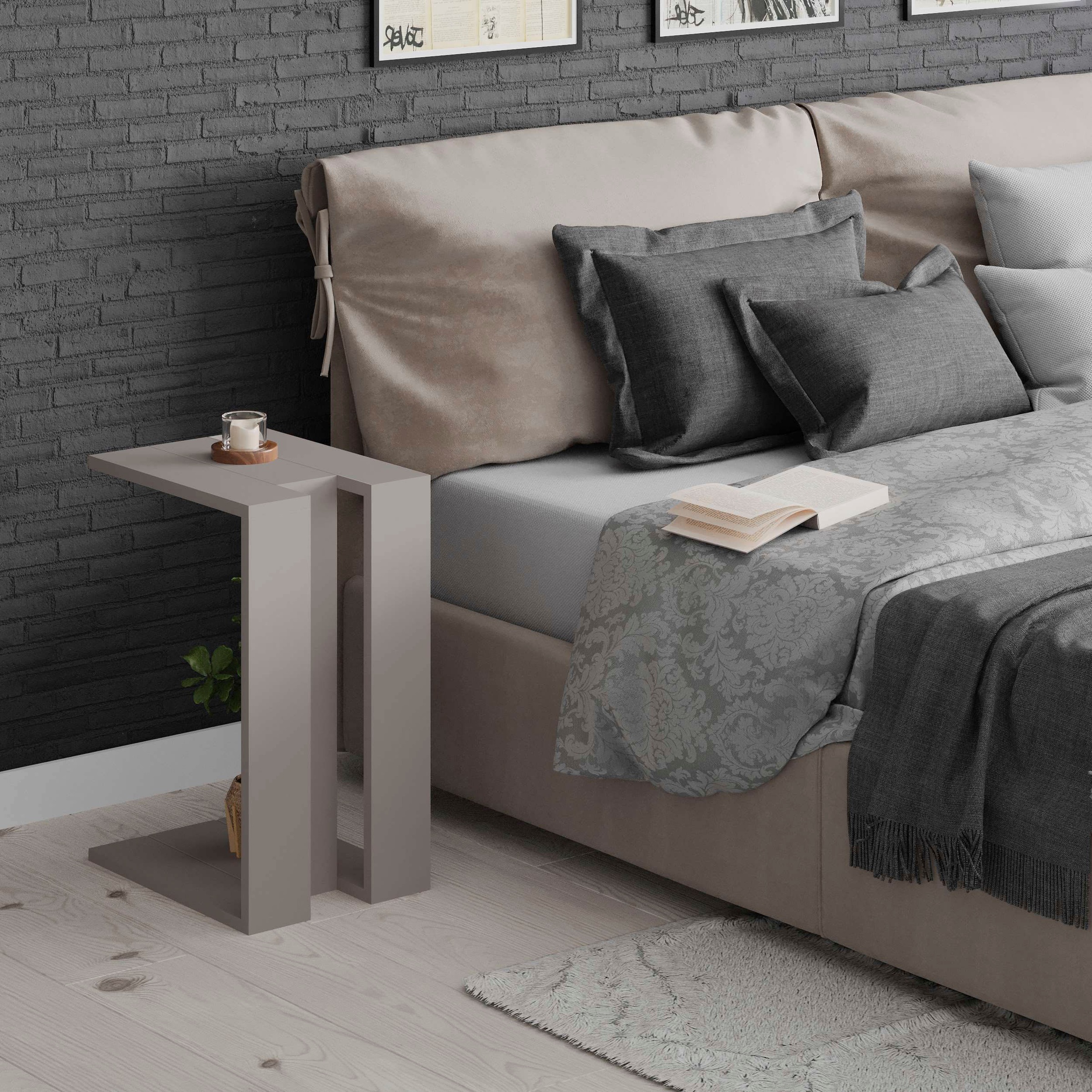 Decortie Beistelltisch »MUJU BEISTELLTISCH«, (Packung, 1 St.), Leichte Montage, Lagerung, Platzsparend