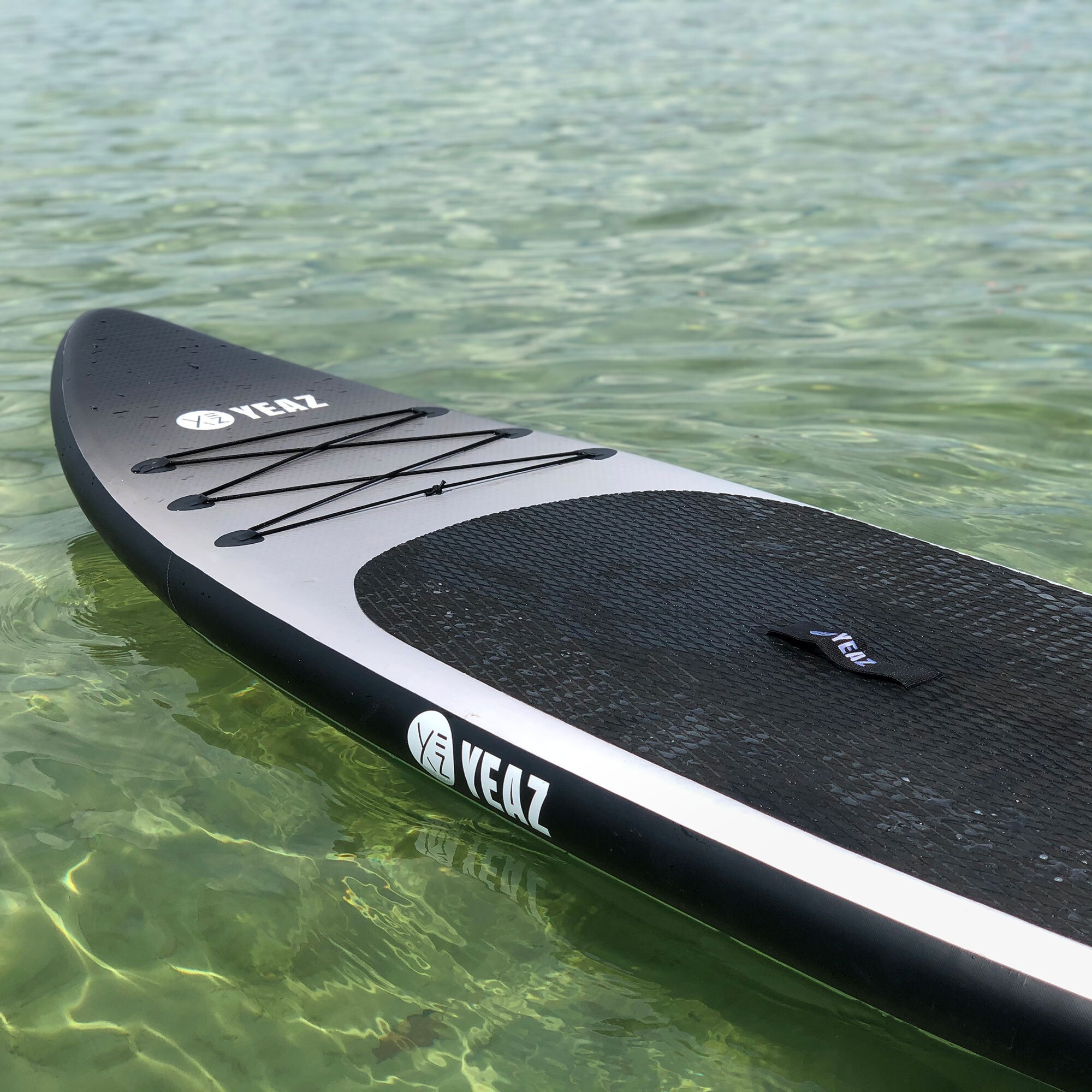 YEAZ Inflatable SUP-Board »SUP Board und Kit BLACK SANDS BEACH - EXOTRACE - SET«