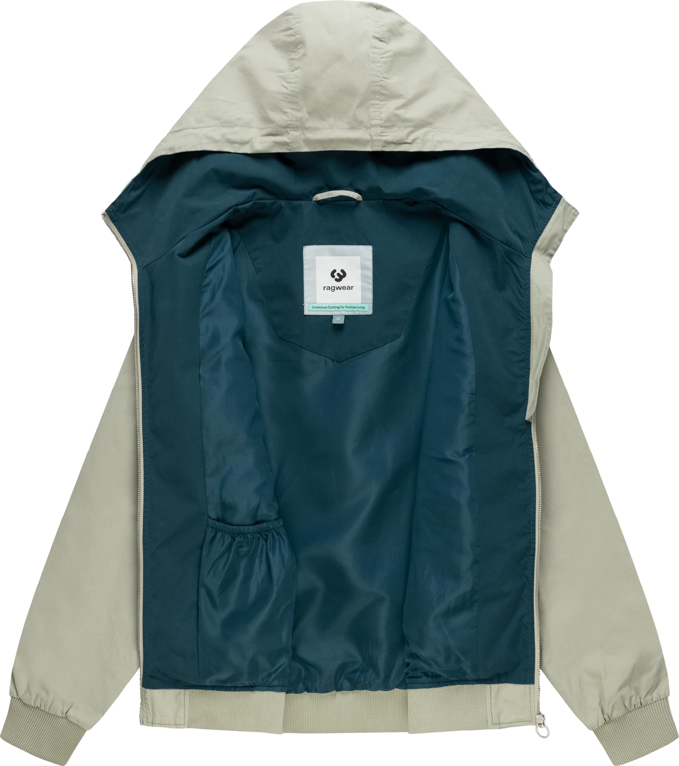 Ragwear Outdoorjacke »Outdoorjacke Stewie Vintage« mit Kapuze stylische Herren Übergangsjacke mit großer Kapuze