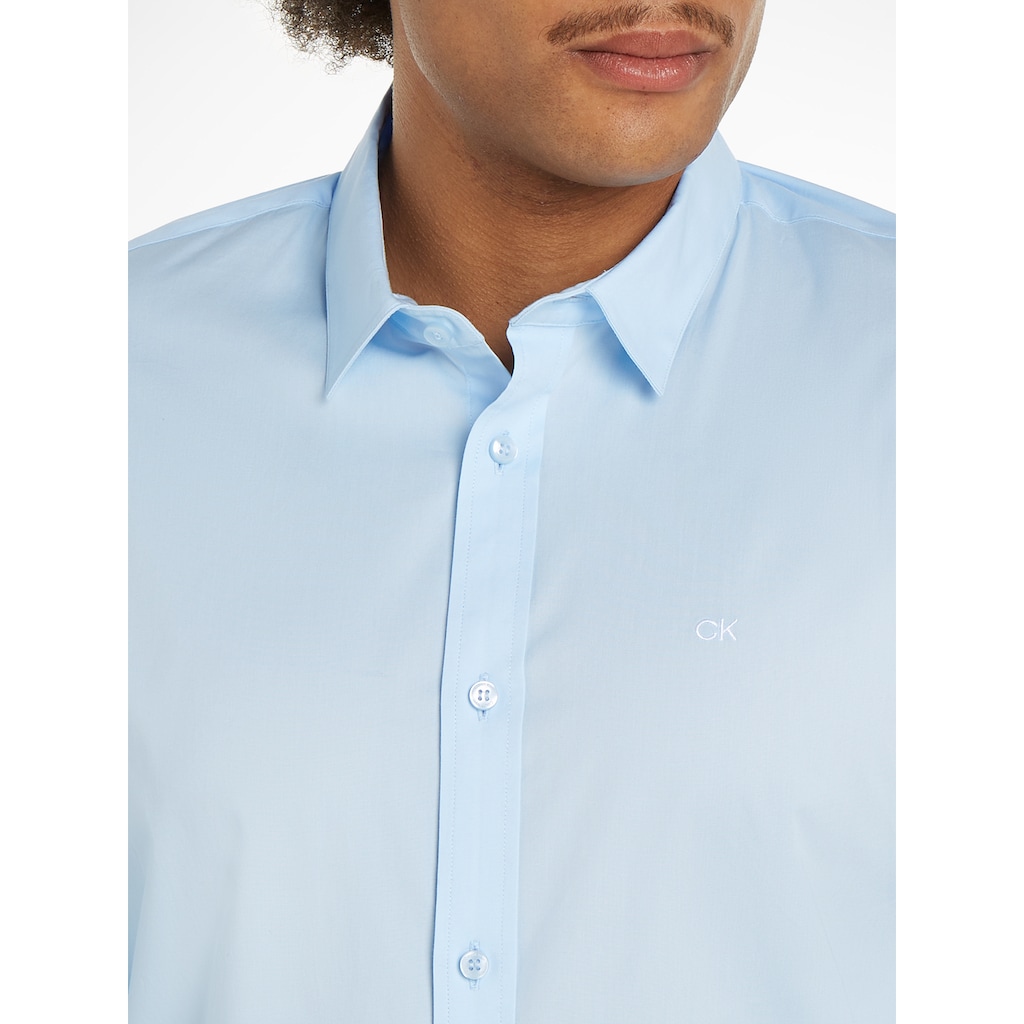 Calvin Klein Businesshemd »STRETCH POPLIN SLIM SHIRT«