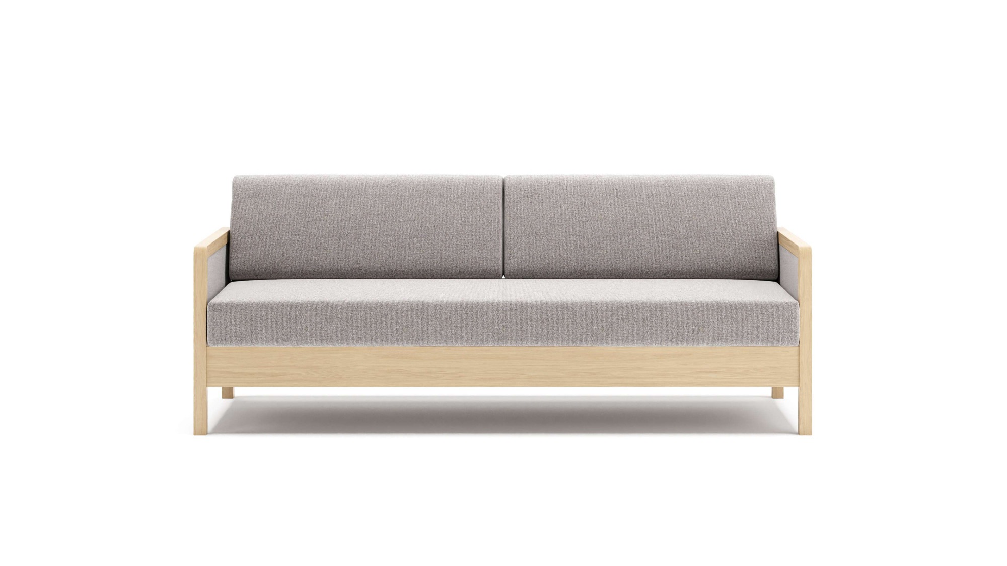 HESTBÆK Schlafsofa »Hestbæk 168 3-Sitzer, Bettfunktion, Breite 208cm, Komfortsitzhöhe 47cm« Umklappbar, Querschläfer, sehr komfortabel, Stauraum