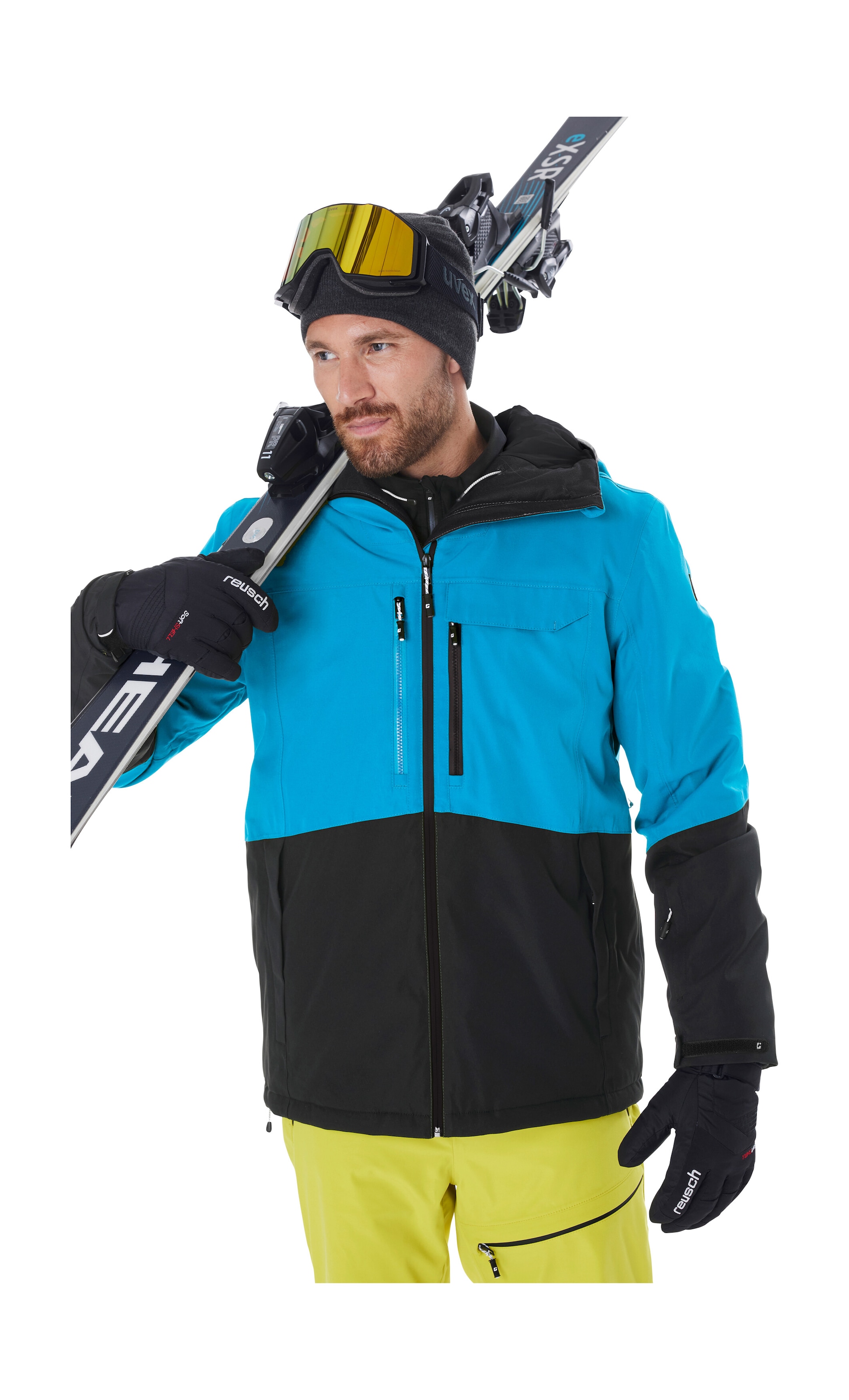 Killtec Skijacke »KSW 280 MN SKI JCKT« Wasserdichte Herrenjacke mit Schneefang und Teflon EcoElite™