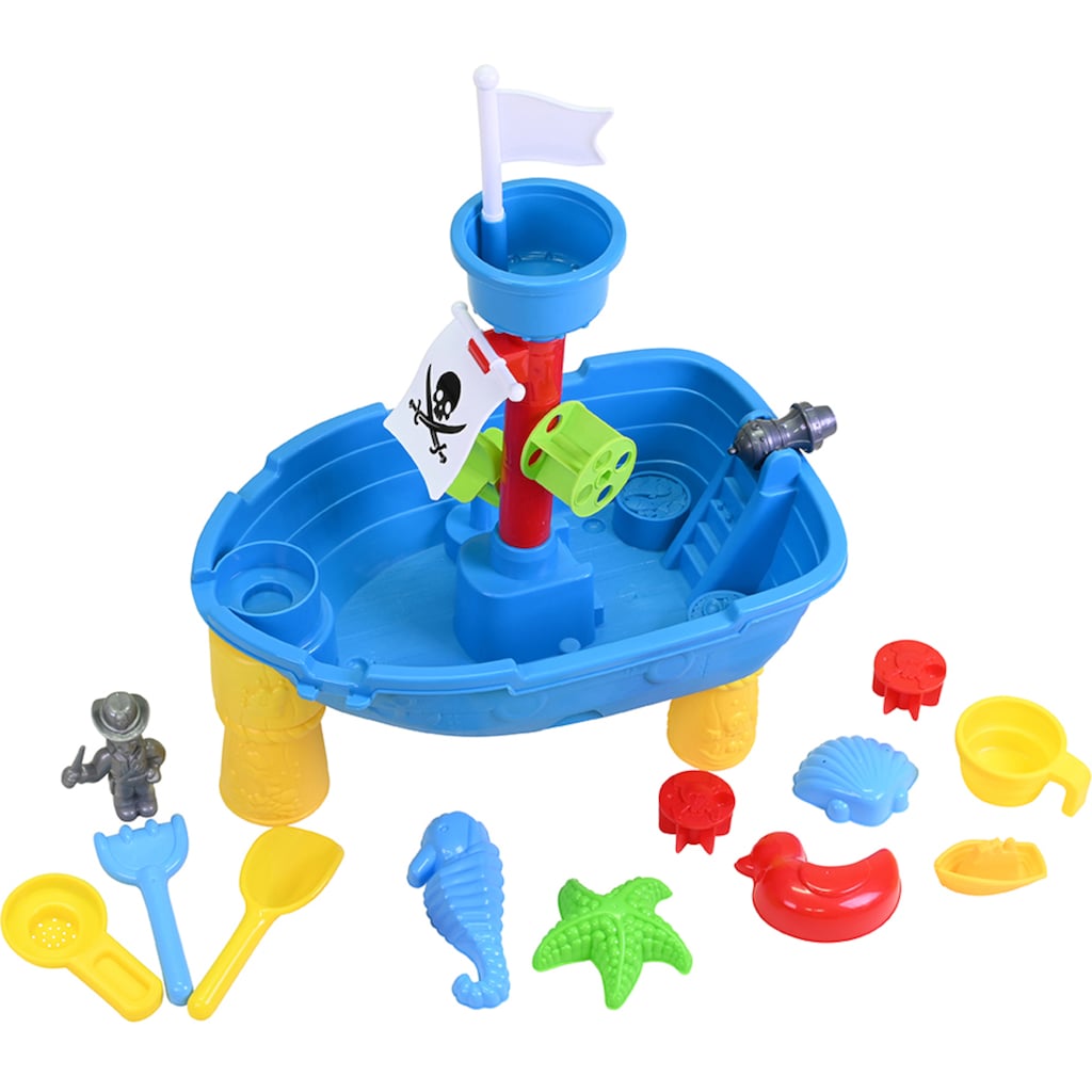 Knorrtoys® Spieltisch »Sandtisch Piratenschiff«