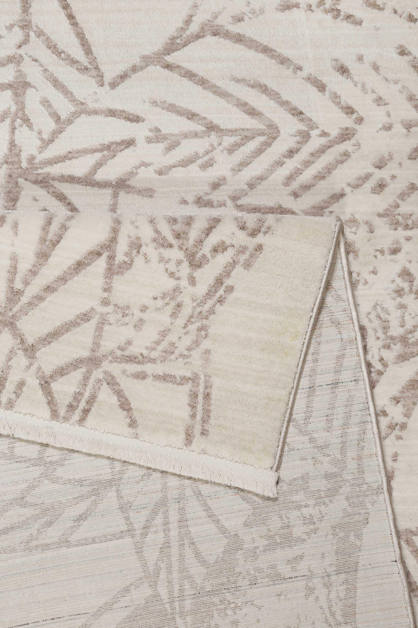 Esprit Teppich »Inga« rechteckig 10 mm Höhe Kurzflorteppich, gewebt, floral, modern, Wohnzimmer, natur