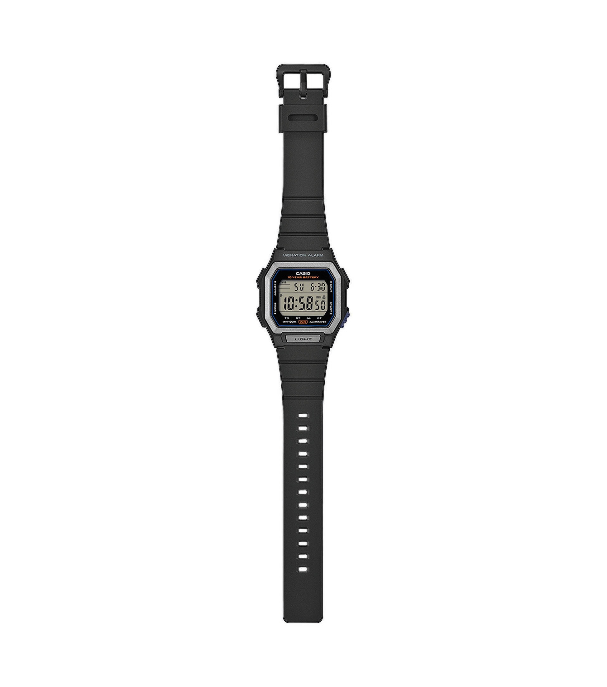 CASIO TIMELESS COLLECTION Chronograph Quarzuhr, Armbanduhr, Herrenuhr, digital, automatischer Kalender