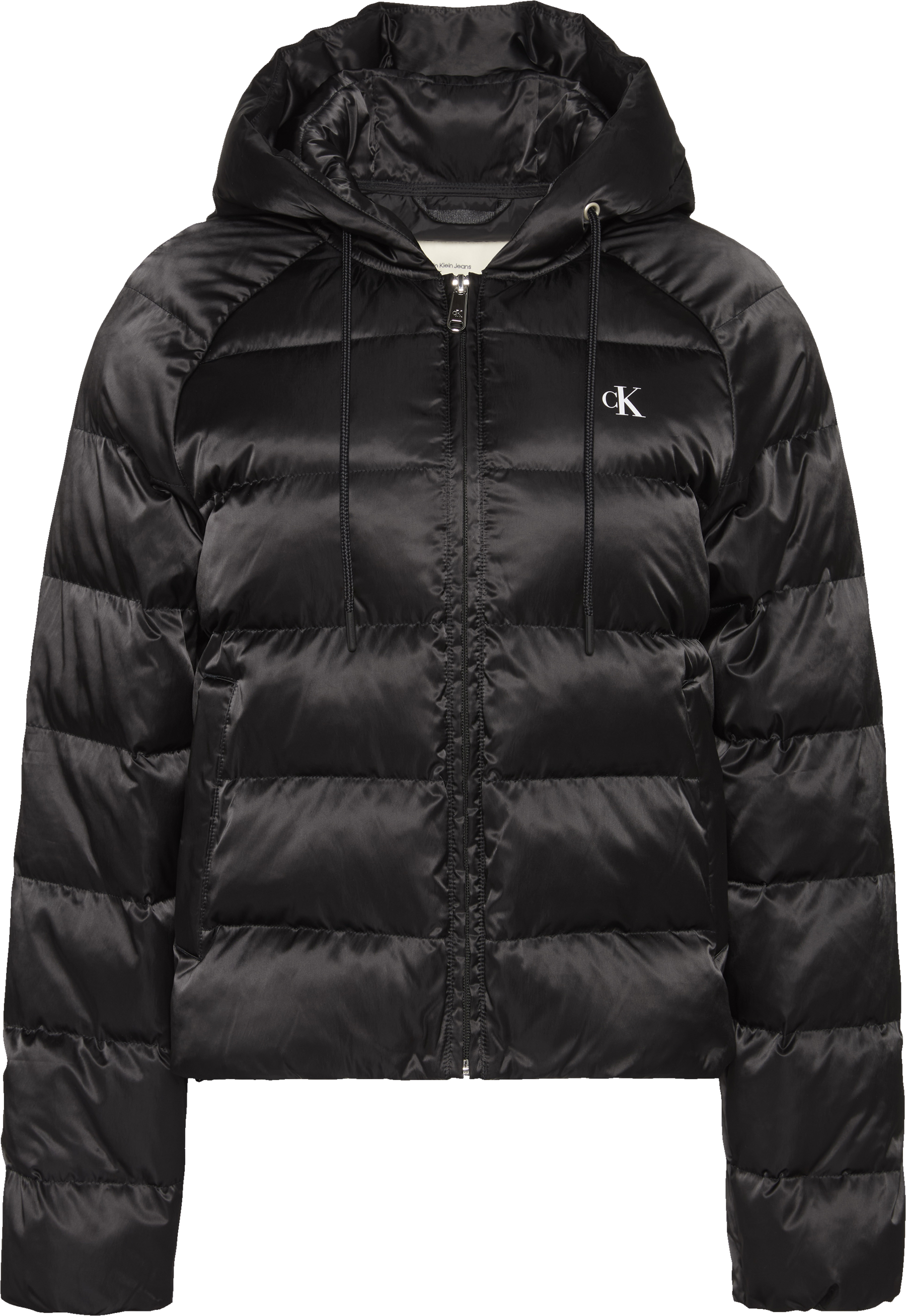 Calvin Klein Jeans Steppjacke mit Kapuze Regular fit mit Rundhalsausschnitt