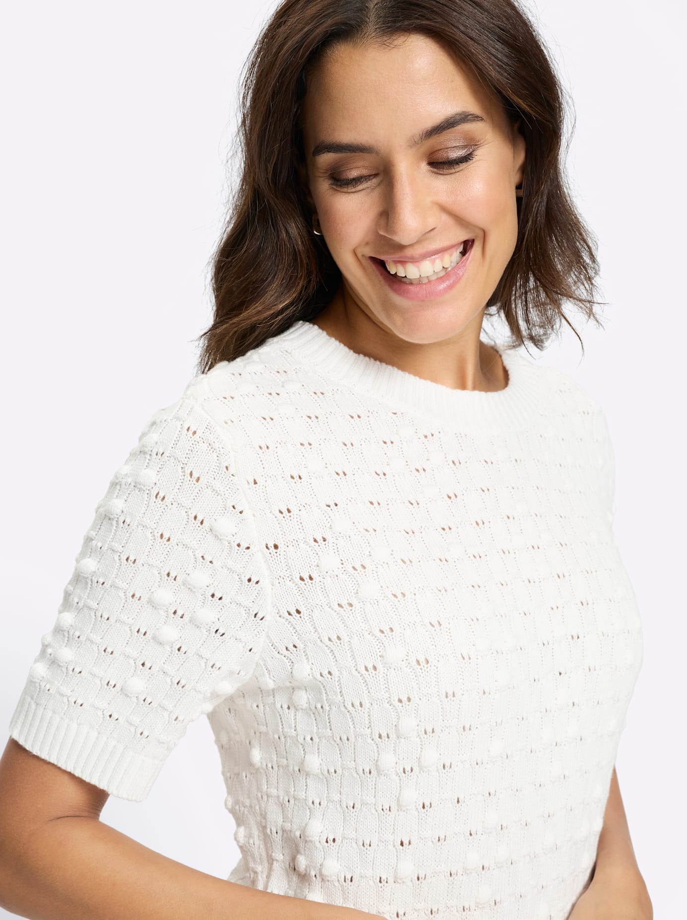 Inspirationen Kurzarmpullover »Pullover«