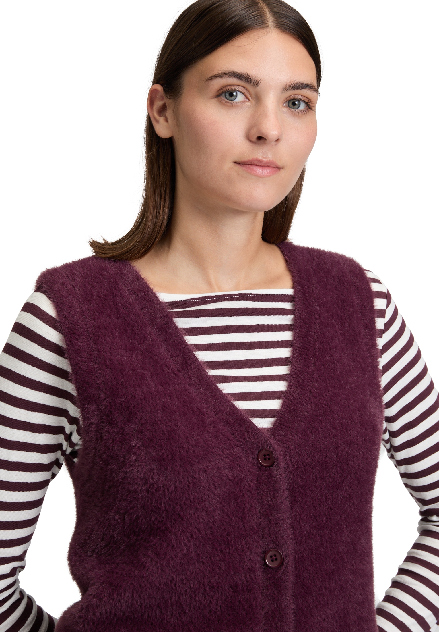 Betty&Co Cardigan »Strick-Cardigan mit Knopfleiste«