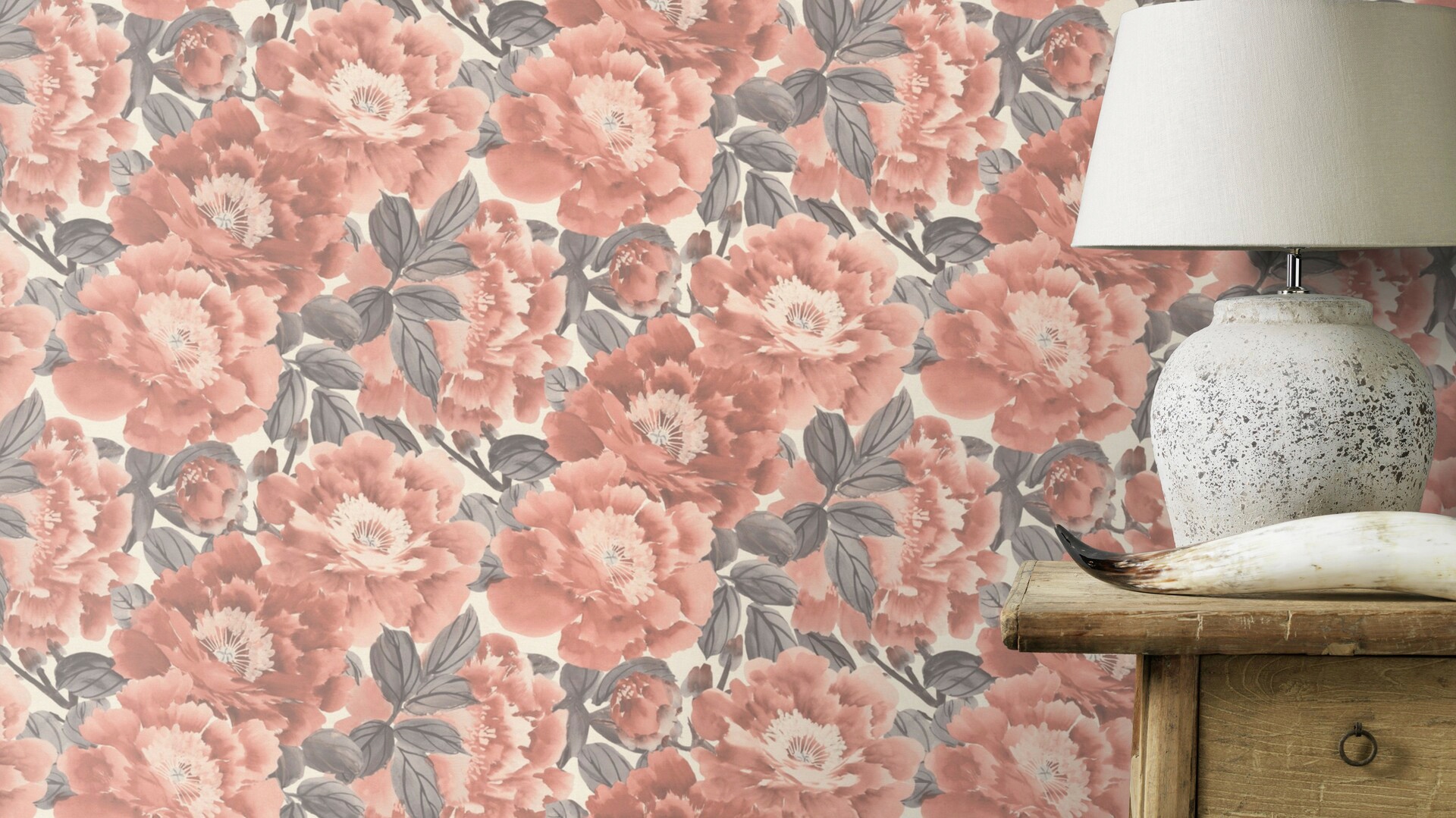 Rasch Vliestapete »Kimono« floral | mehrfarbig strukturiert gut lichtbeständig, hochwaschbeständig