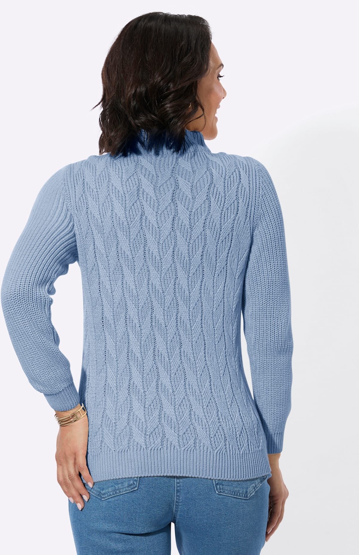 Casual Looks Stehkragenpullover »Langarm-Pullover«