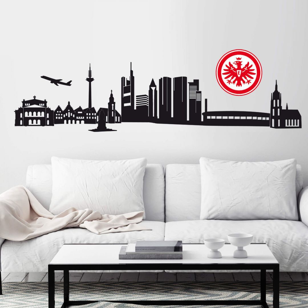Wall-Art Wandtattoo »Fußball Eintracht Frankfurt OTTO Online Logo« im Shop