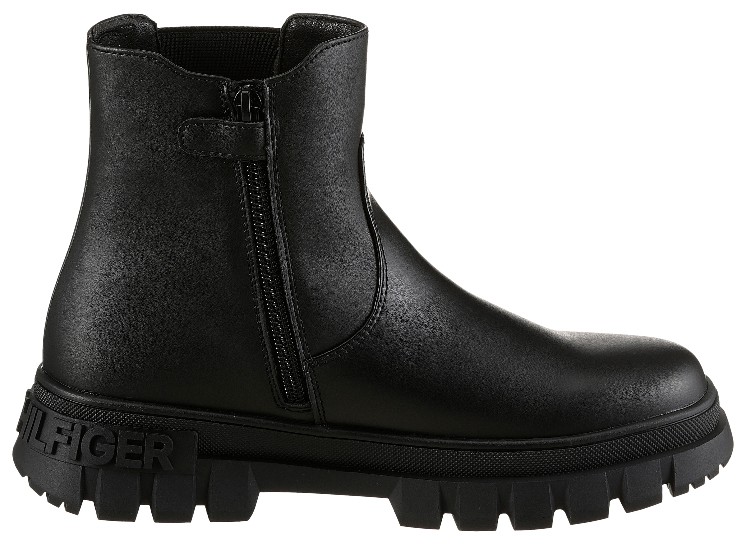 Tommy Hilfiger Chelseaboots  Chunky Boots mit Innenreißverschluss