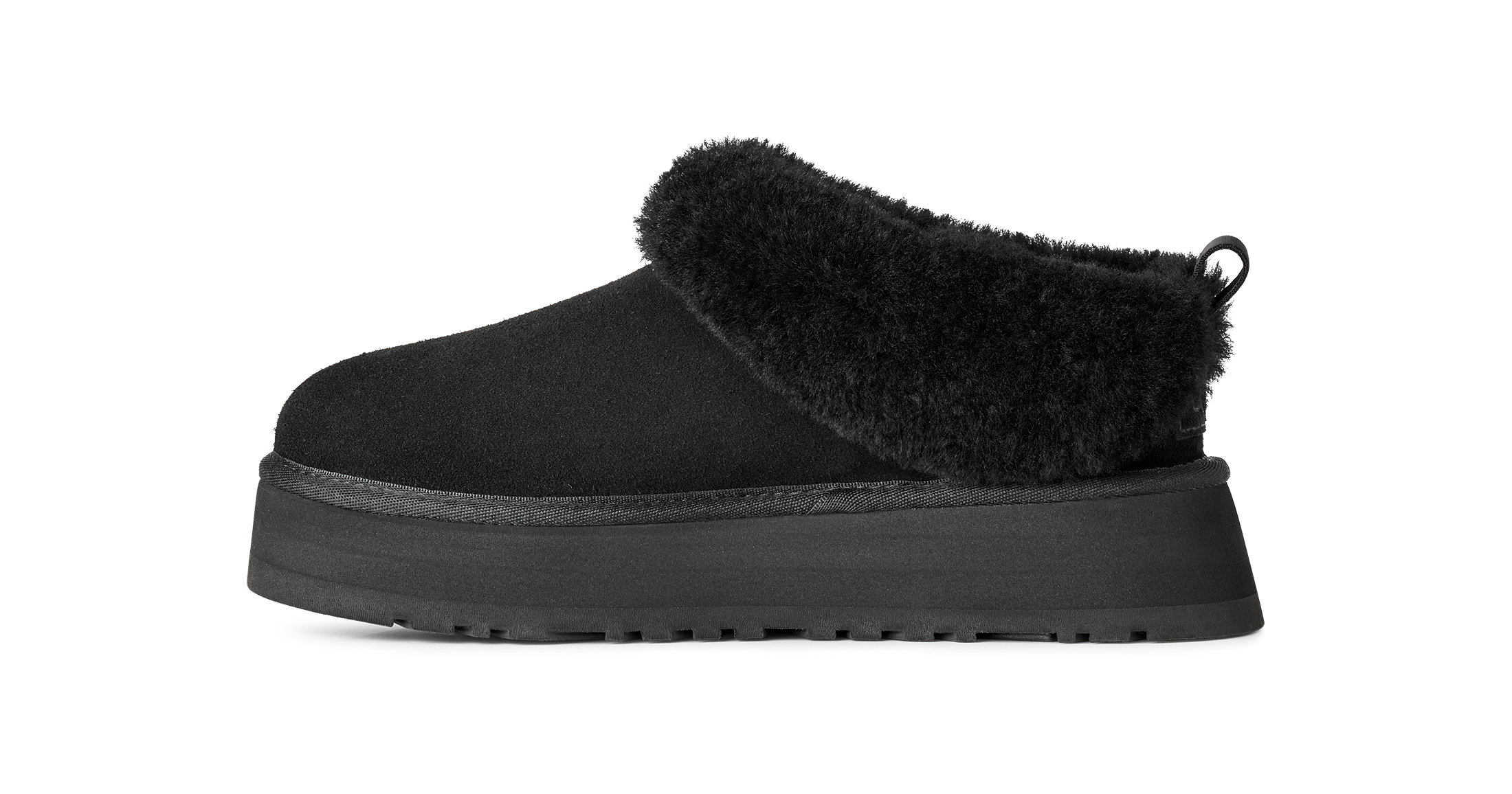 UGG Schlupfboots »W TAZZELLE«  Mule, Schlupfschuh, Micro Boots mit Lammfell-Kragen