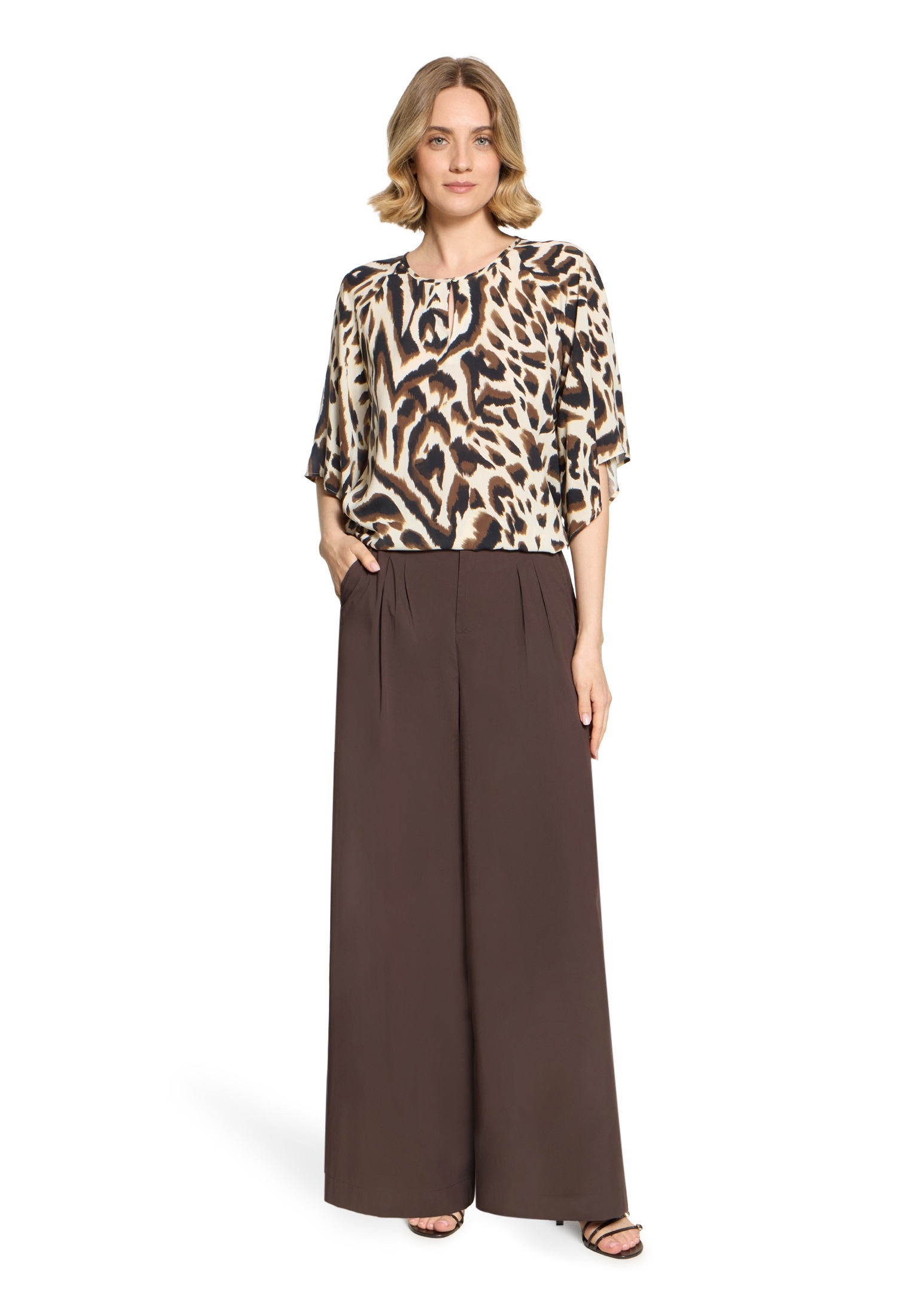 Cartoon Klassische Bluse »Casual-Bluse mit Muster«